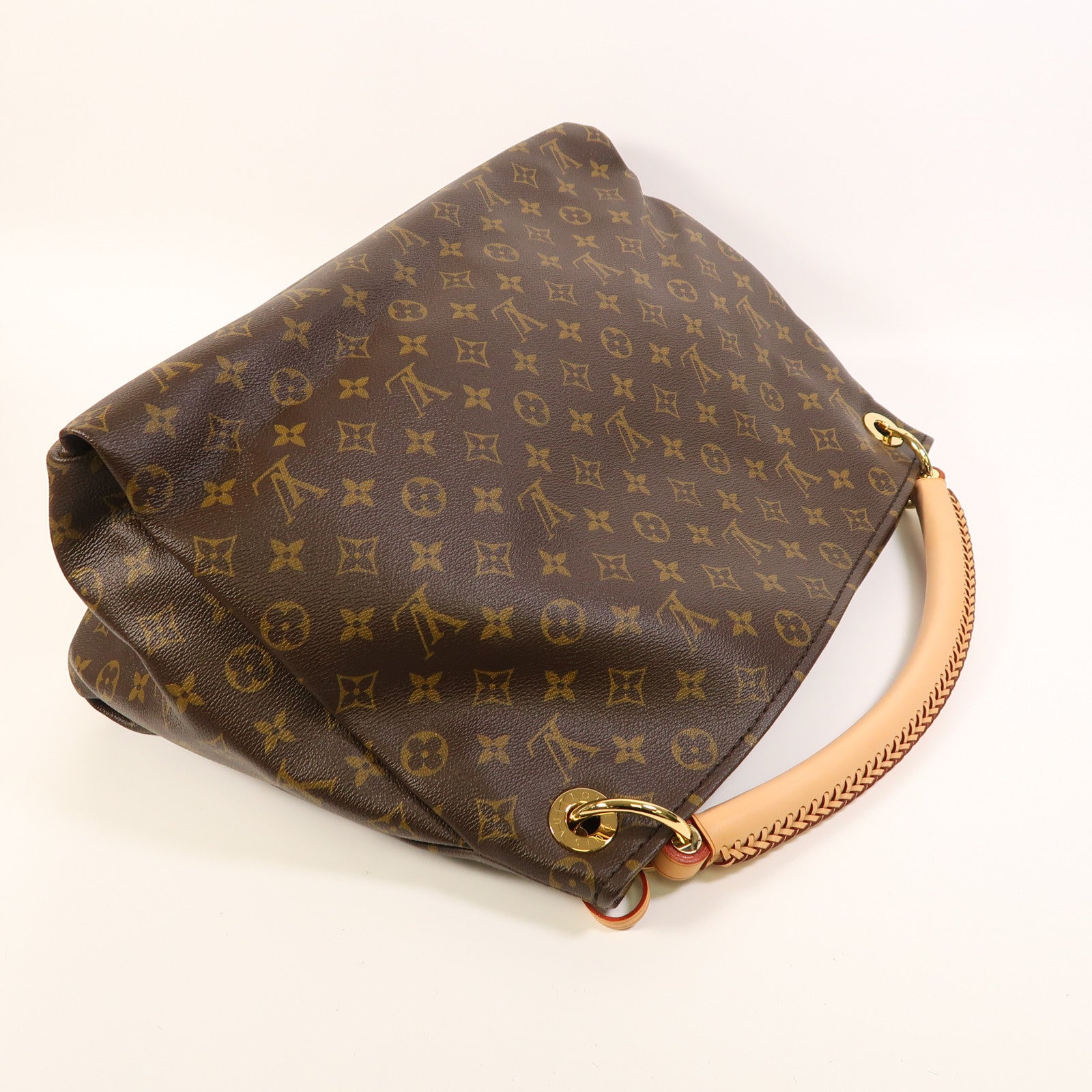 LOUIS VUITTON Monogram Artsy MM金扣肩背袋