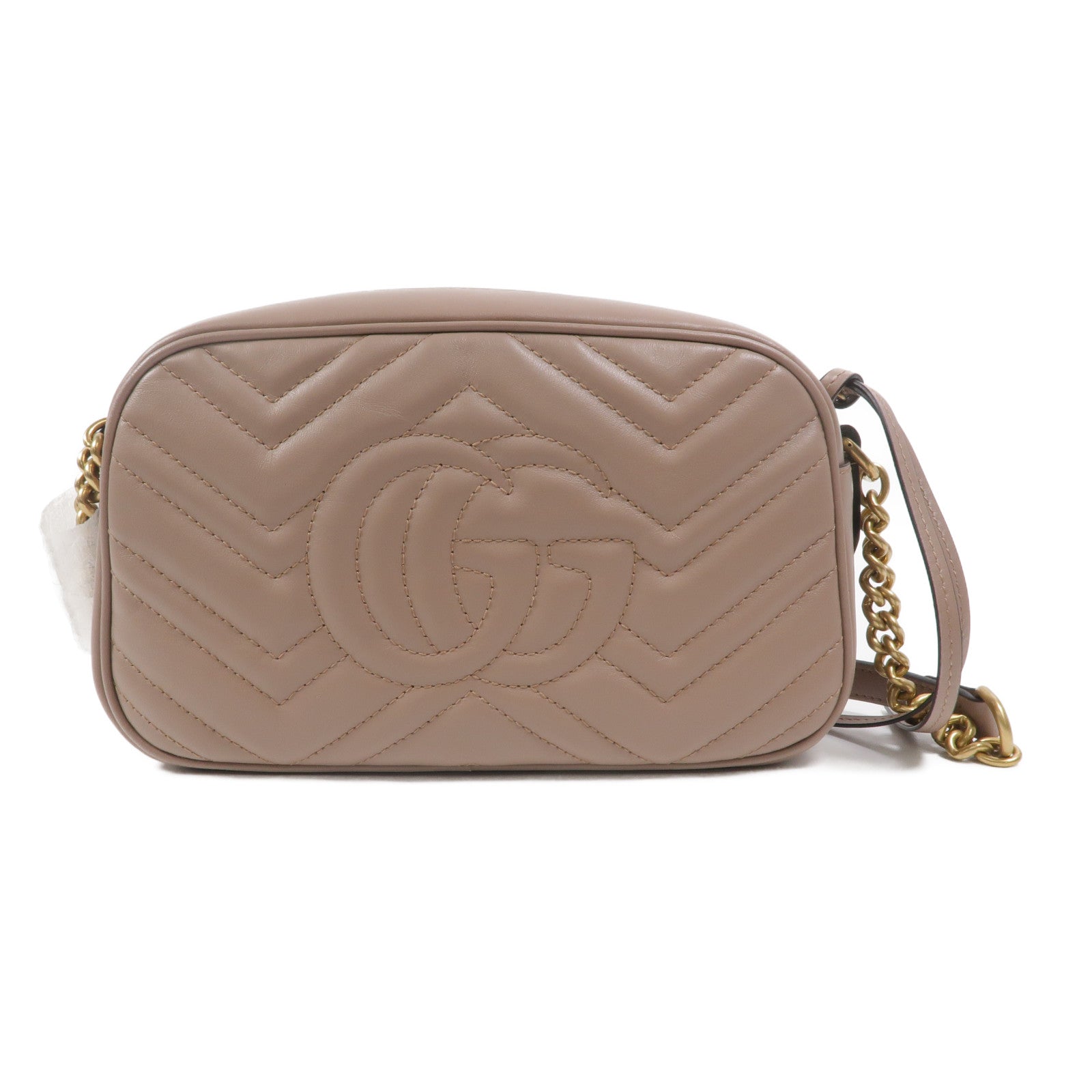 GUCCI 牛皮皮革GG Marmont肩背袋