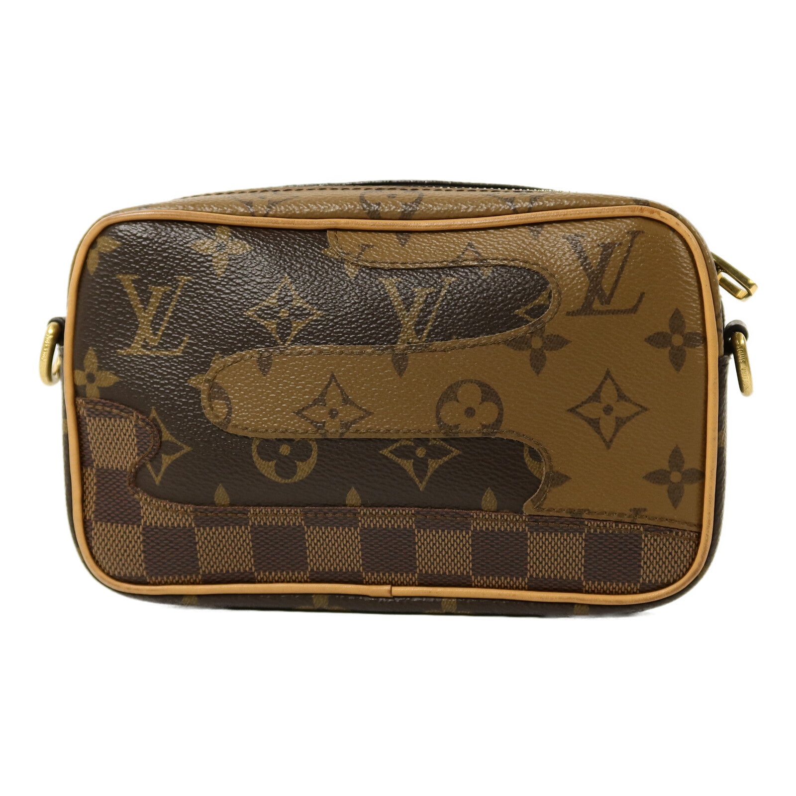 LOUIS VUITTON Monogram Landscape Trocadero Wearable Wallet肩背袋