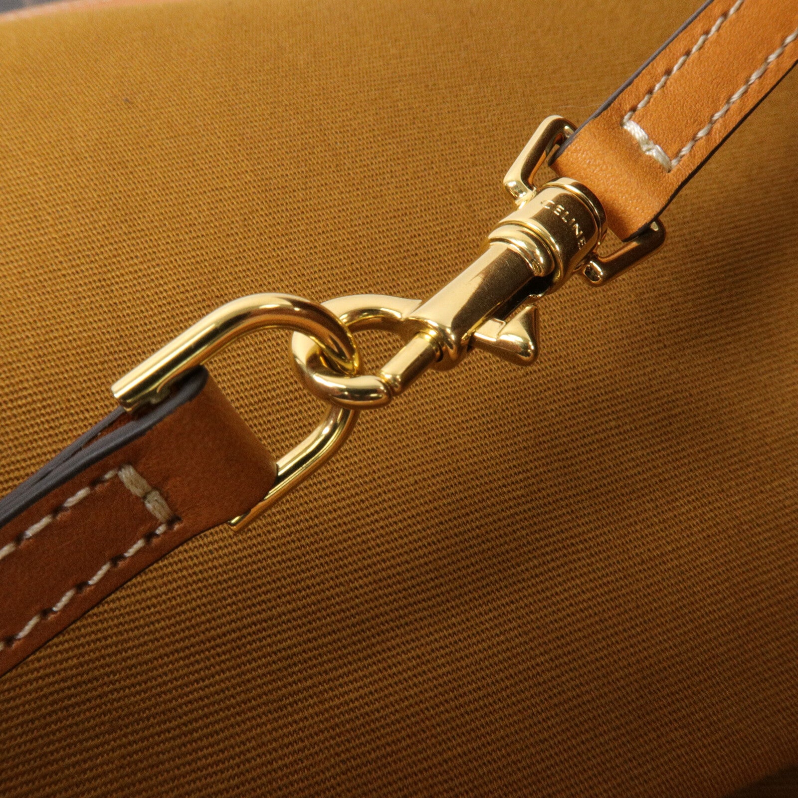 CELINE 塗層帆布Large Flat Shopping Tote手挽袋