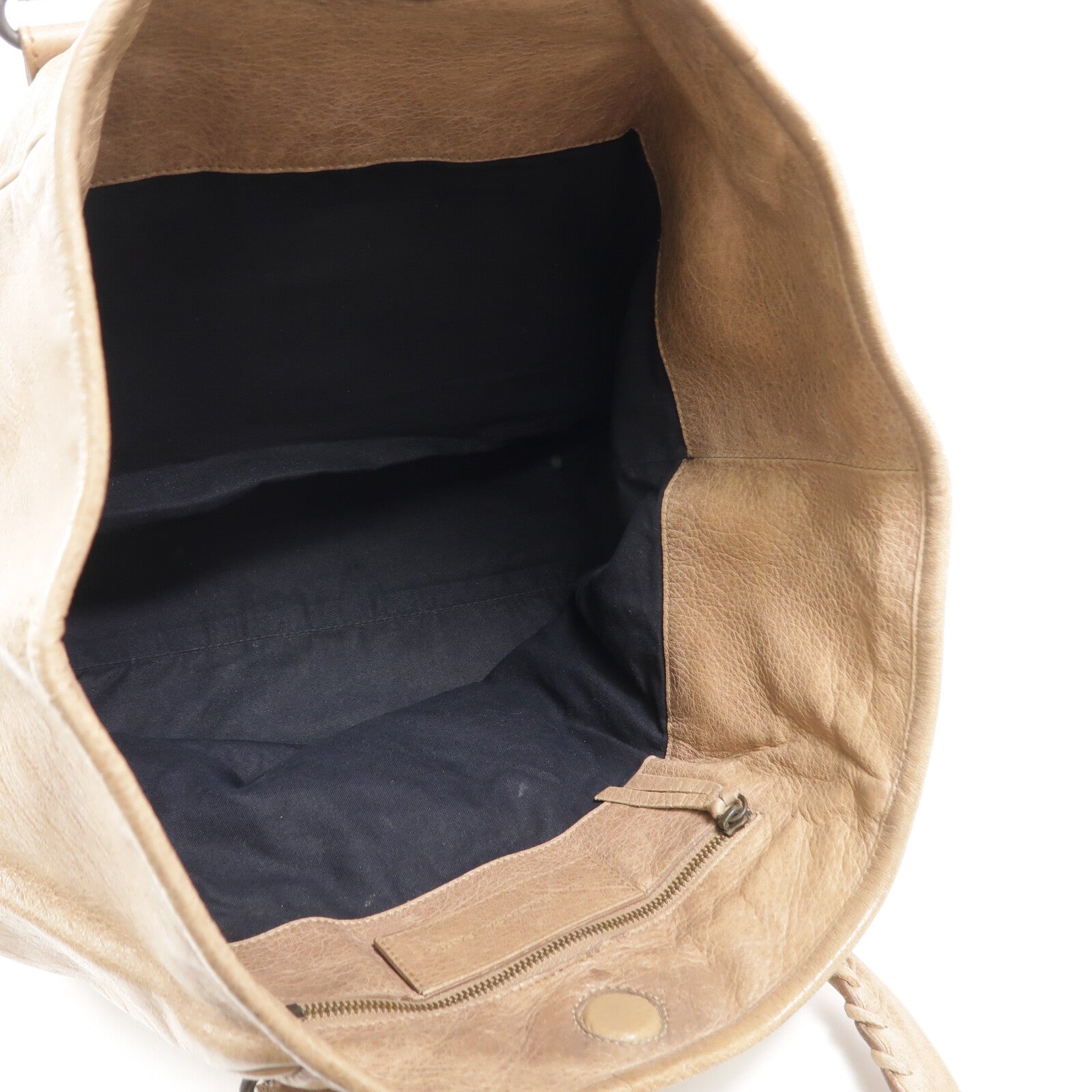 BALENCIAGA 羊皮皮革The Sunday Tote肩背袋