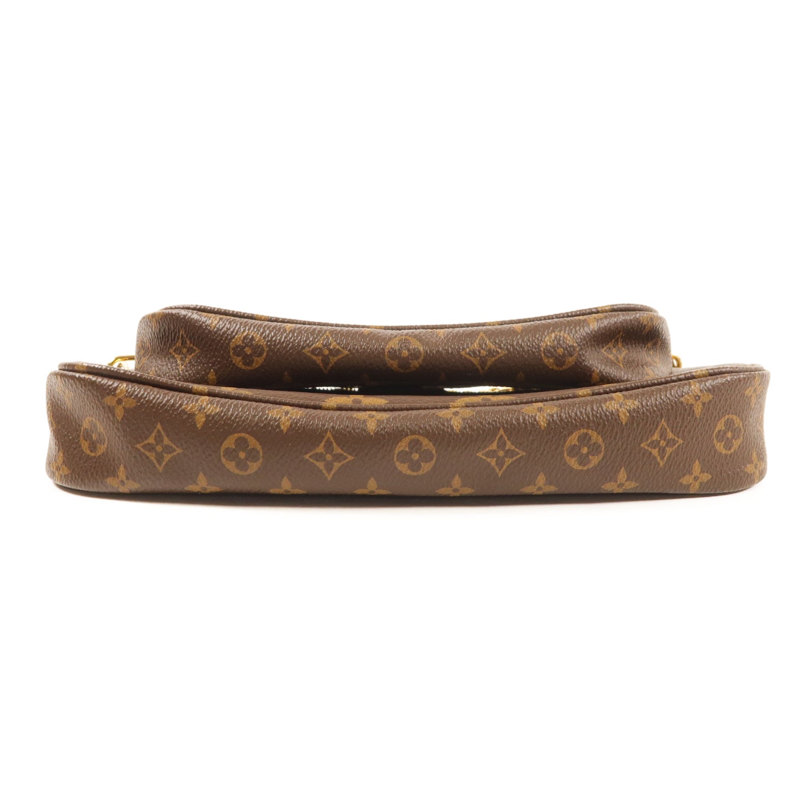 LOUIS VUITTON Monogram Multi Pochette Accessoires金扣手挽肩背兩用袋