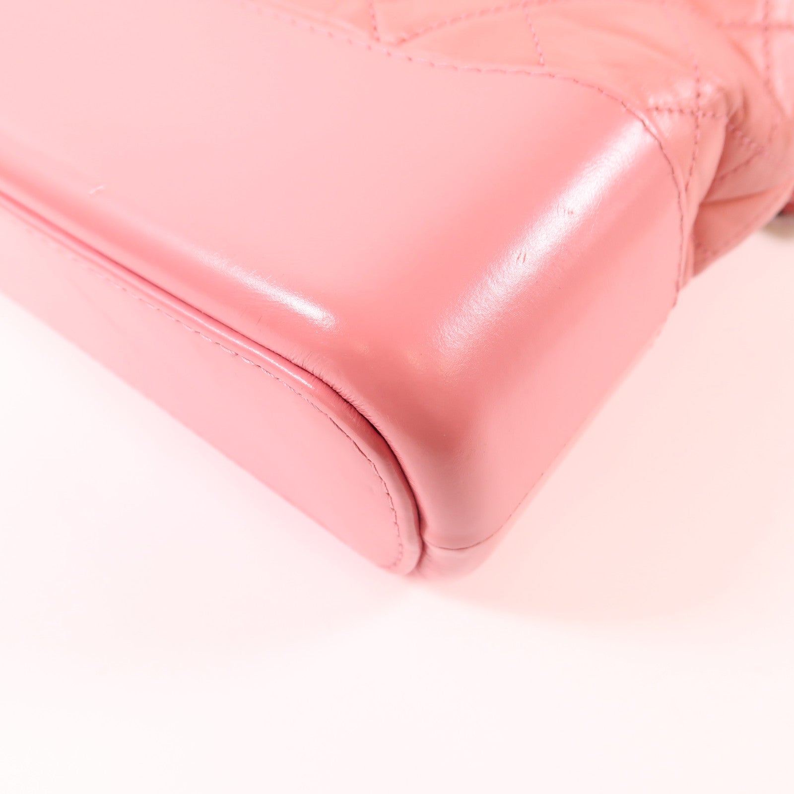 CHANEL 牛皮皮革Gabrielle鏈帶手挽肩背兩用袋