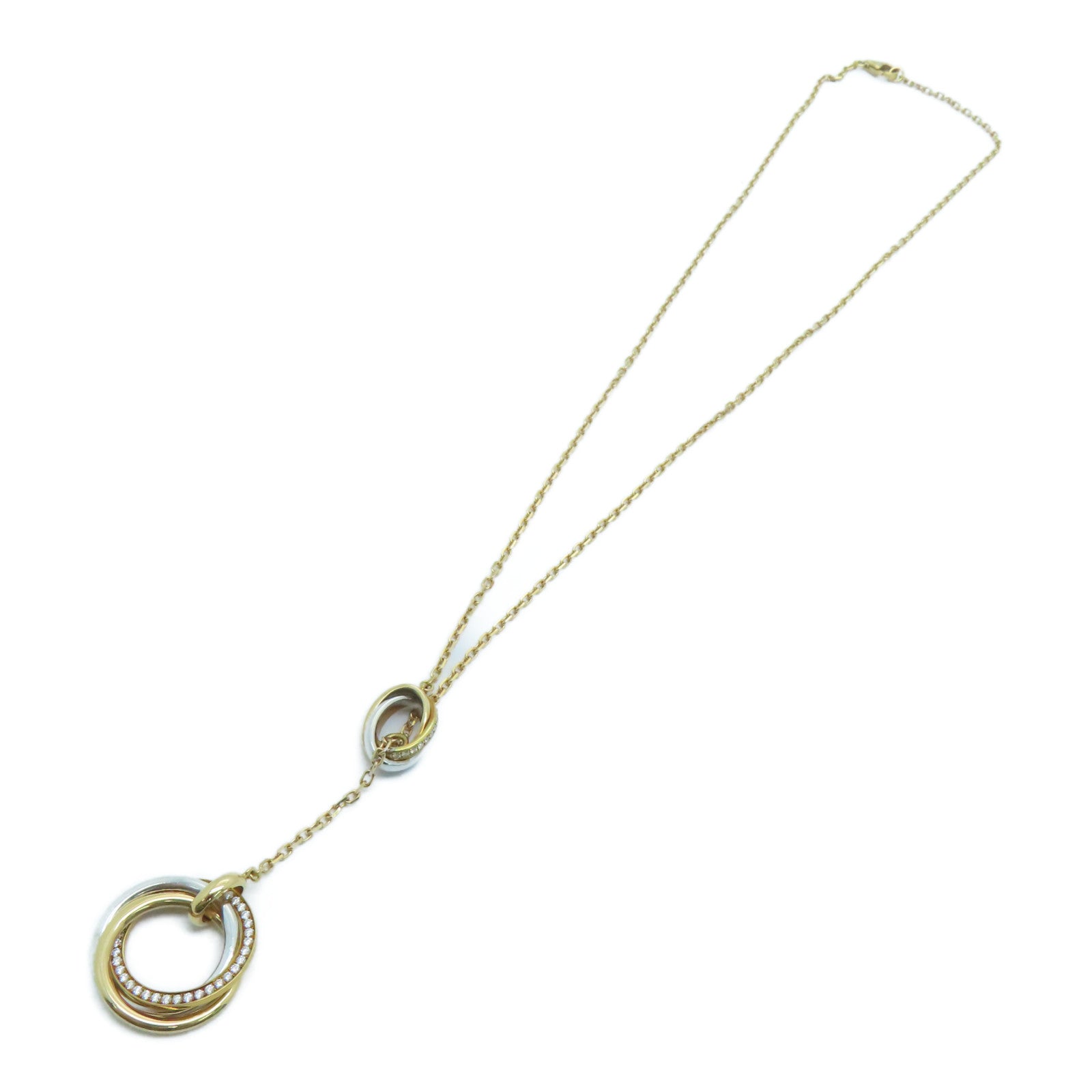 CARTIER 【激減優惠】18K白金/黃金/玫瑰金Trinity Necklace項鍊