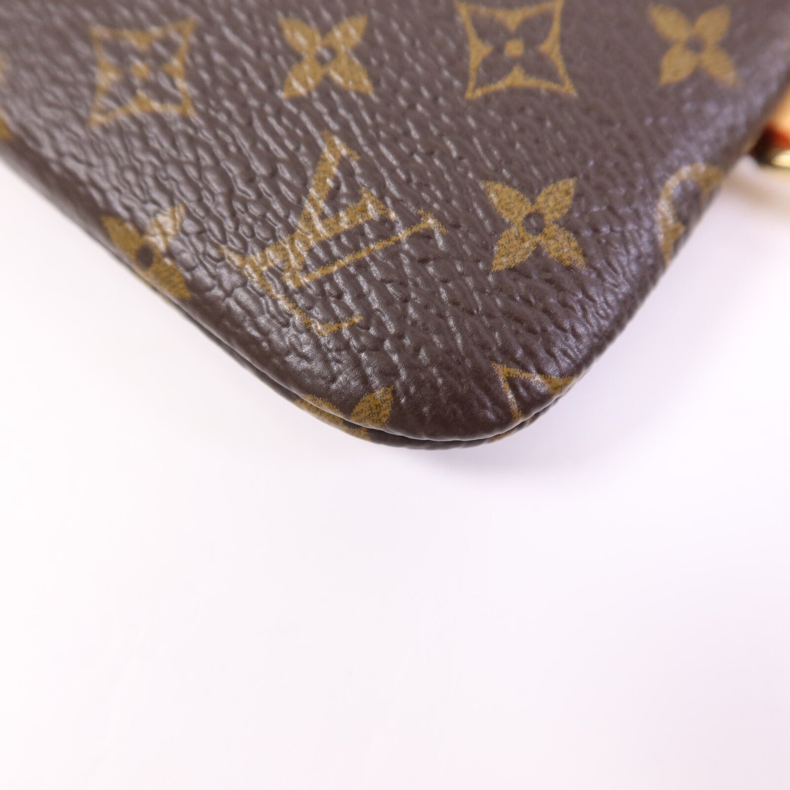LOUIS VUITTON Monogram Phone Holder金扣手拿包