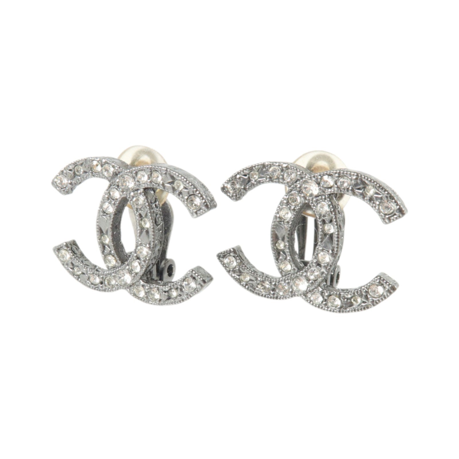 CHANEL 金屬Clip -On Earrings耳環