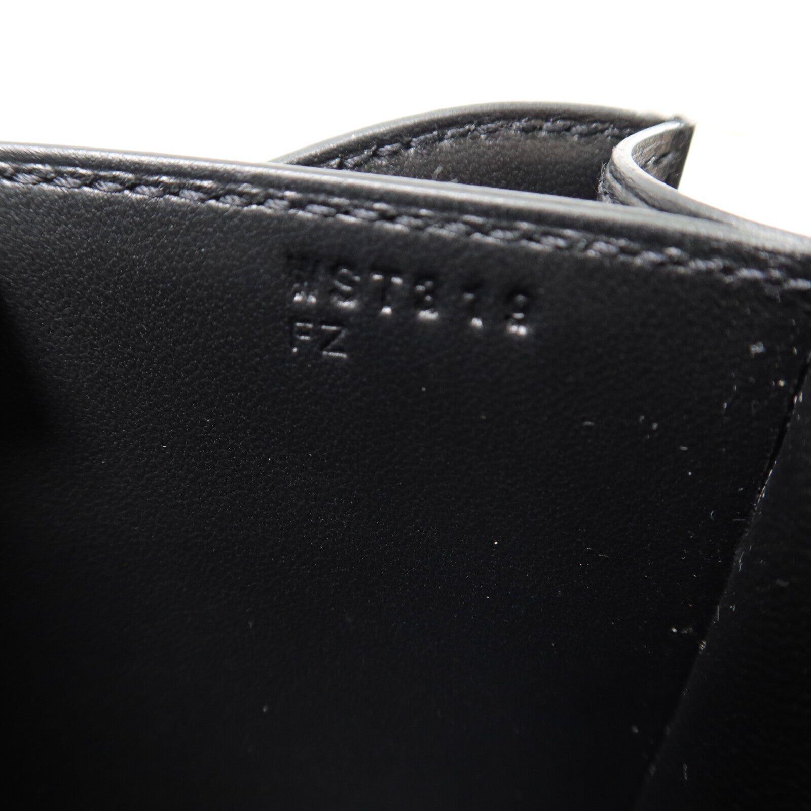 HERMES Box皮革Constance Mini肩背袋Noir