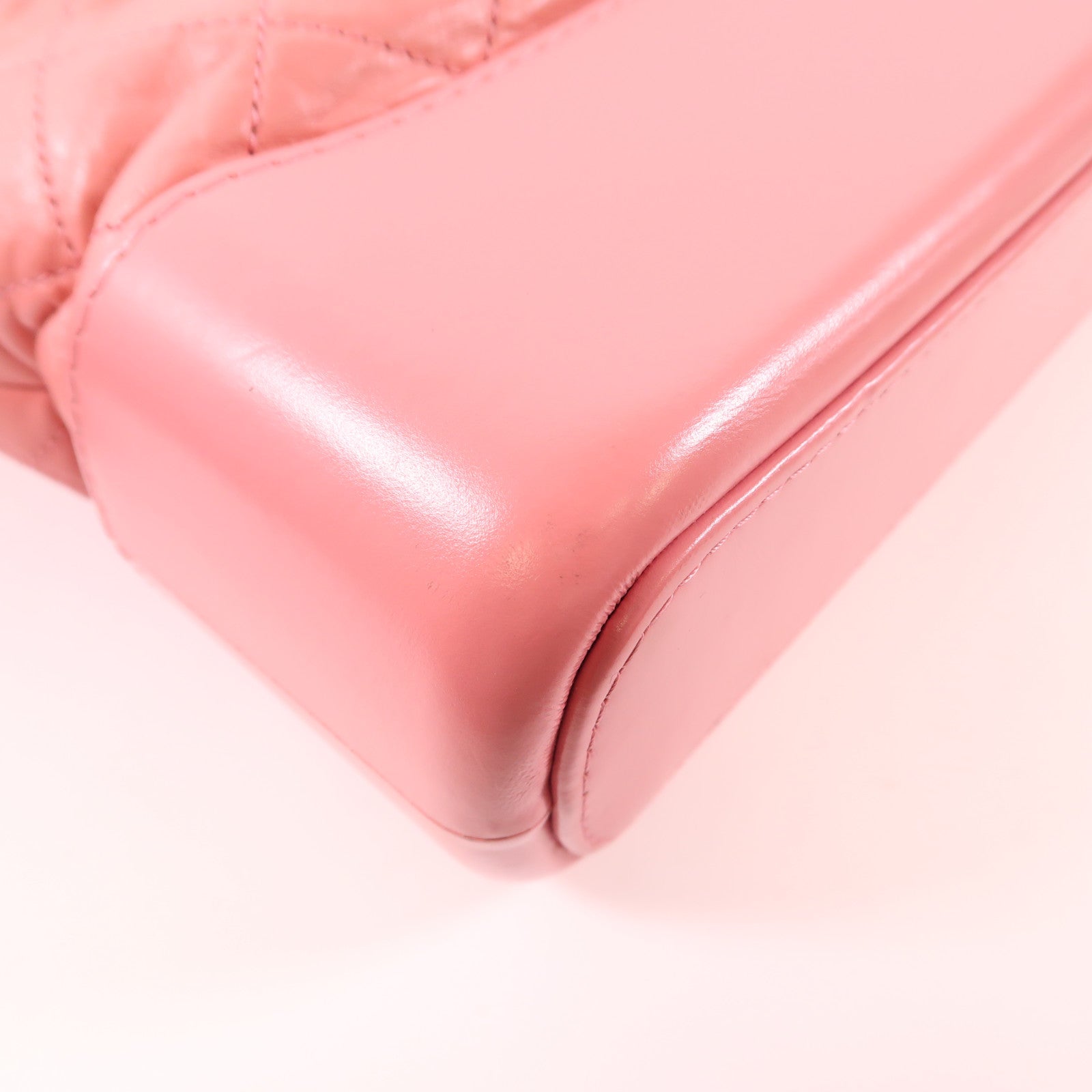 CHANEL 牛皮皮革Gabrielle鏈帶手挽肩背兩用袋