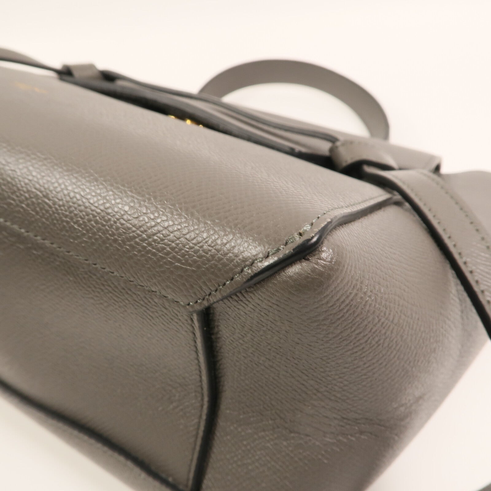 CELINE 牛皮皮革Micro Belt Bag金扣手挽肩背兩用袋