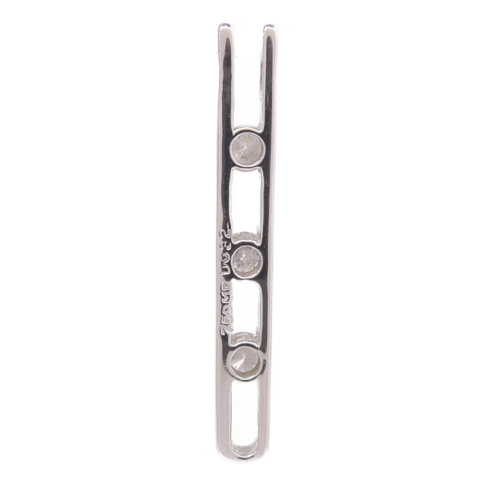JEWELRY 18K白金Diamond Pendant Top鑽石吊墜