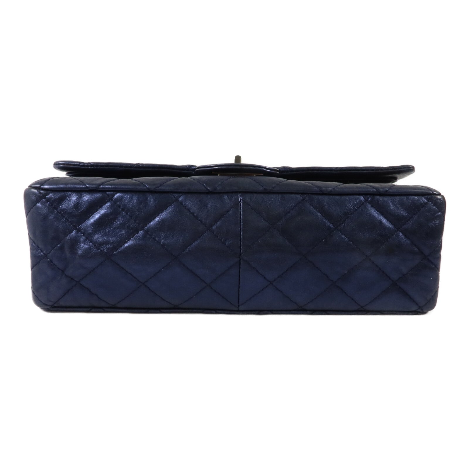 CHANEL 牛皮皮革2.55 Maxi鏈帶肩背袋