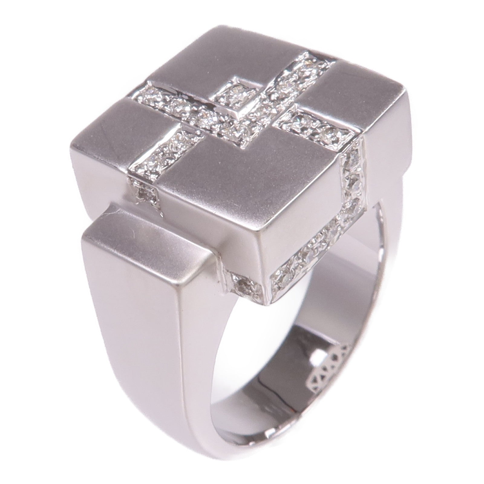 JEWELRY 18K白金Diamond Ring鑽石戒指US#9