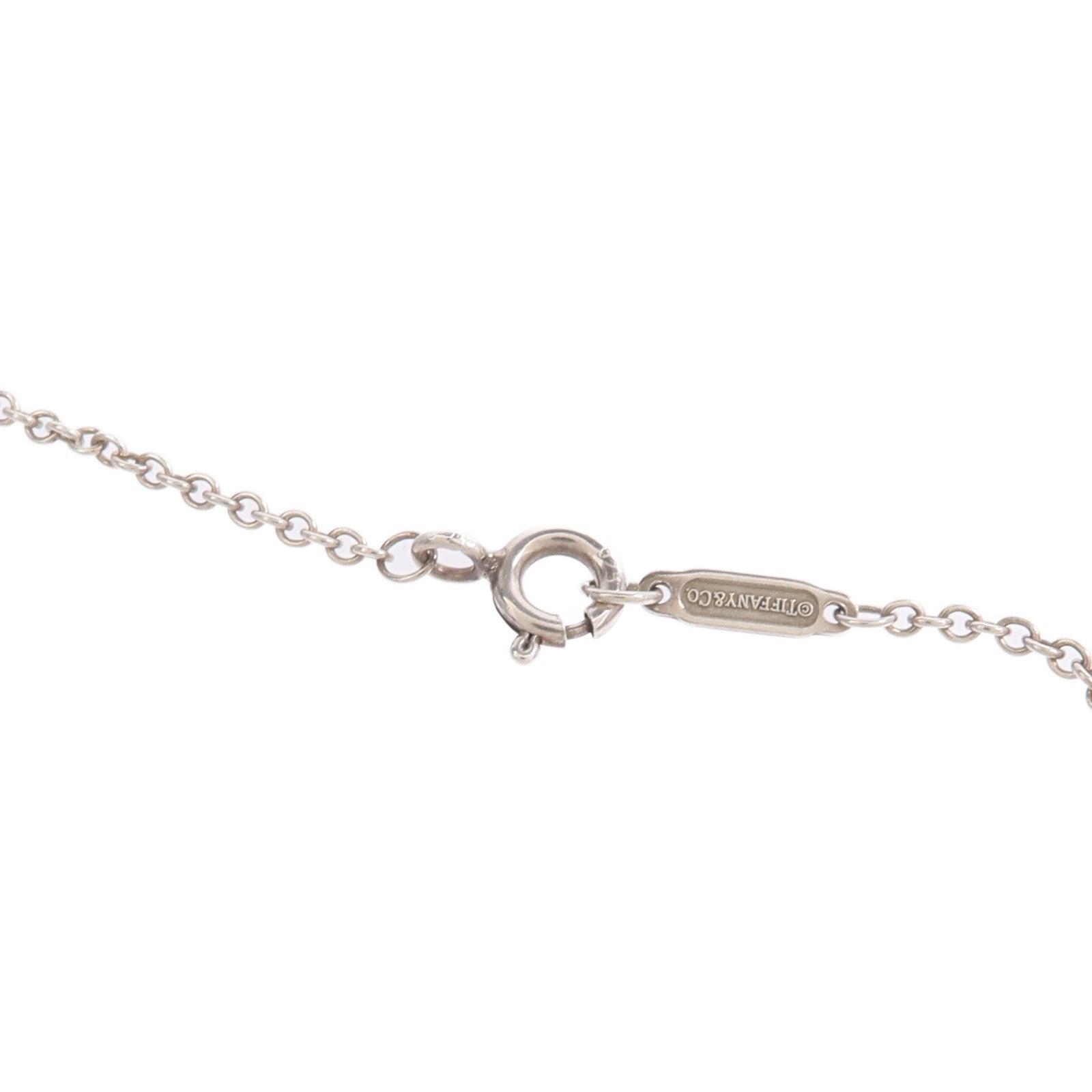 TIFFANY＆CO 925純銀Enchant Heart Key項鍊