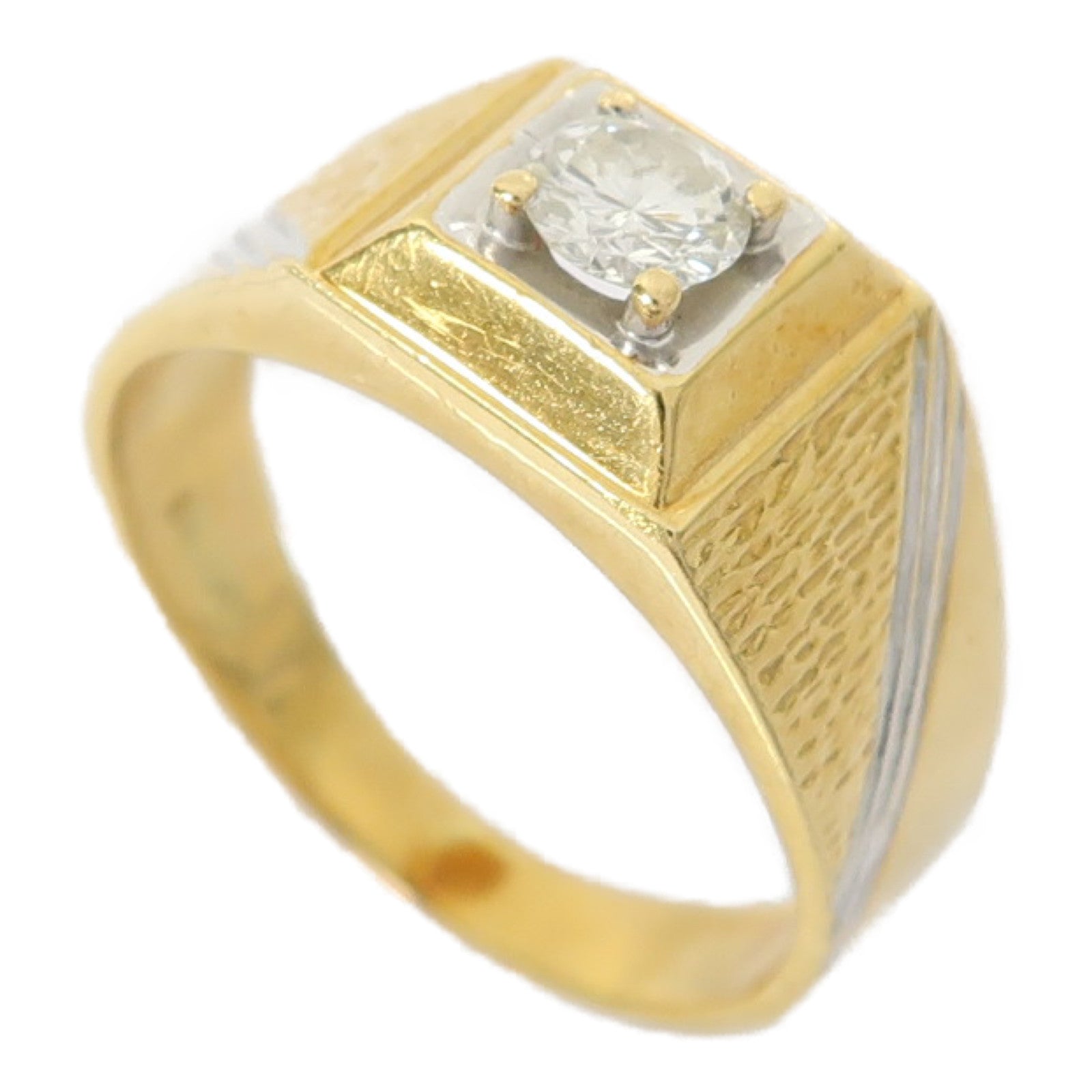 JEWELRY 18K金Diamond 5.2g戒指US#6.5