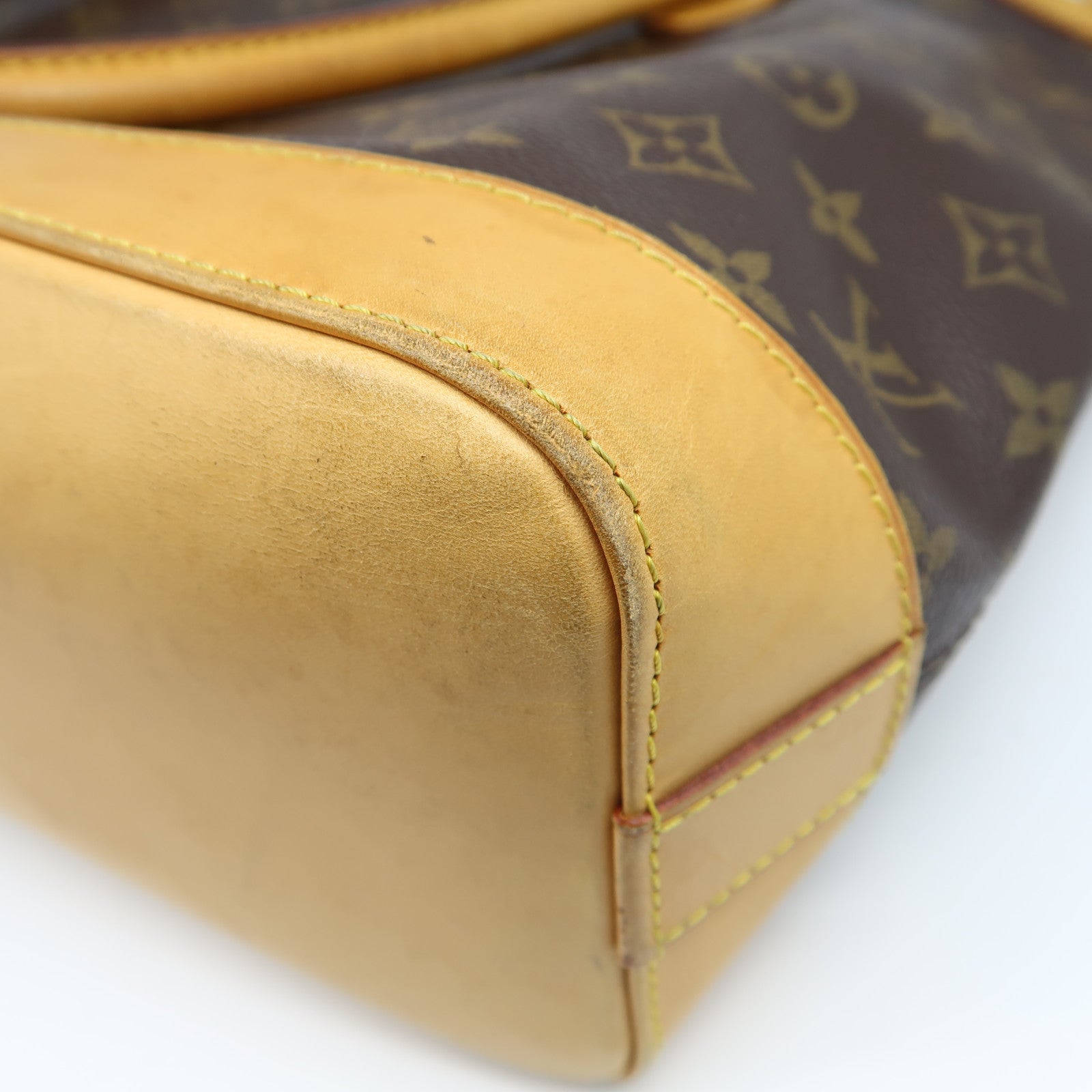 LOUIS VUITTON 【激減優惠】Monogram Lockit Horizontal金扣肩背袋啡色