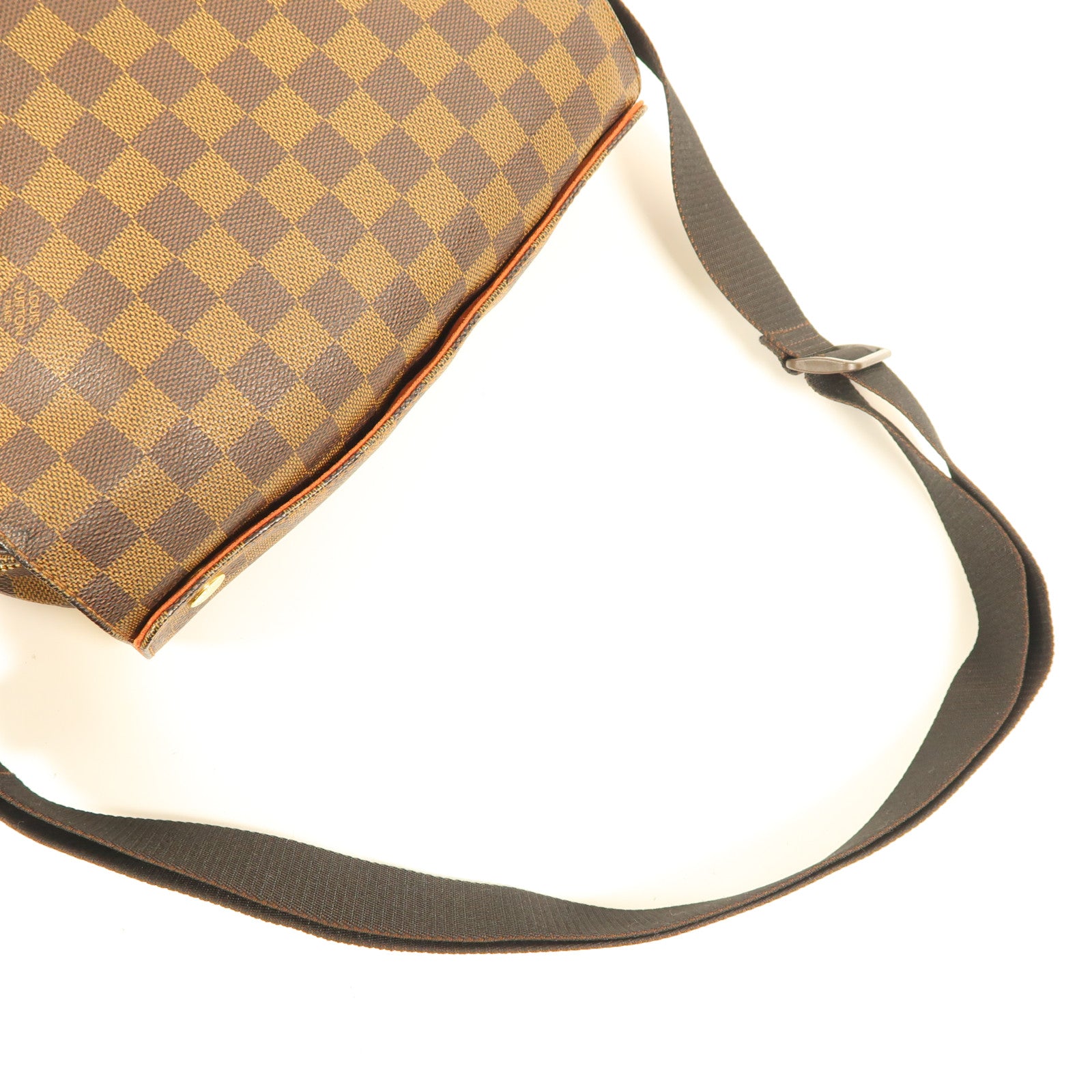 LOUIS VUITTON Damier Naviglio金扣肩背袋