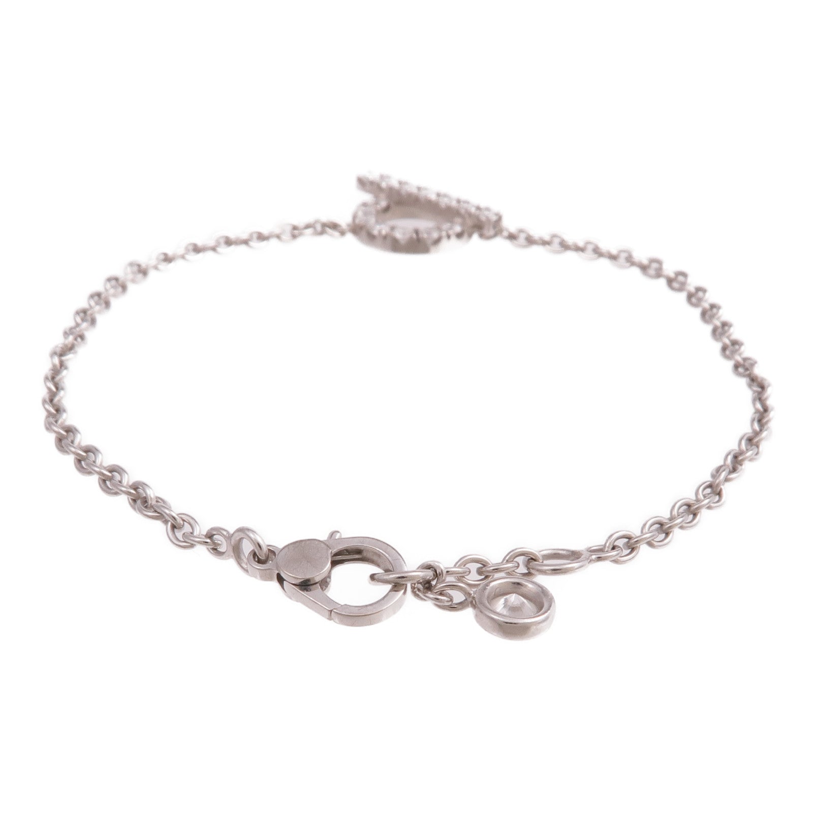 HERMES 【激減優惠】18K白金Finesse Bracelet手鏈
