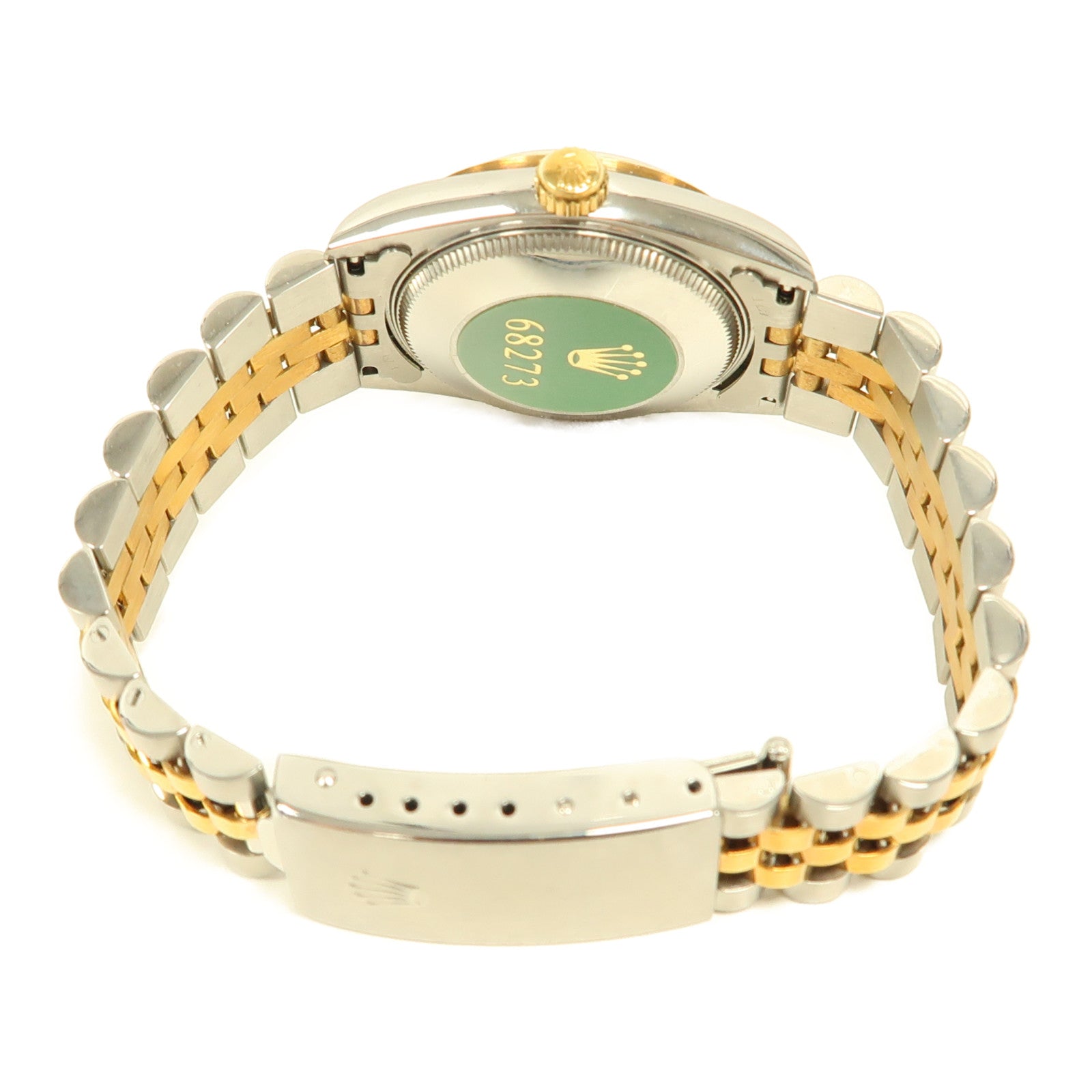 ROLEX Datejust 31(1996)18K黃金/不鏽鋼手錶自動機芯白色