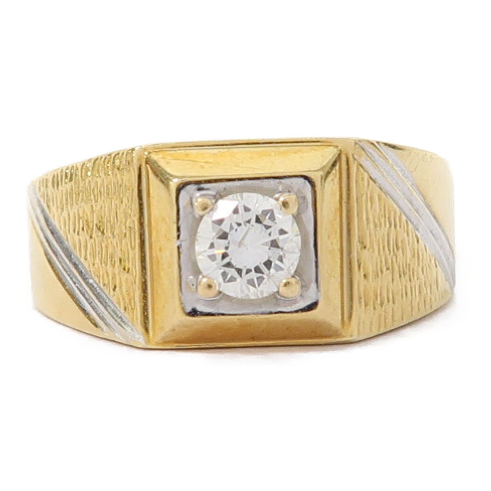 JEWELRY 18K金Diamond 5.2g戒指US#6.5