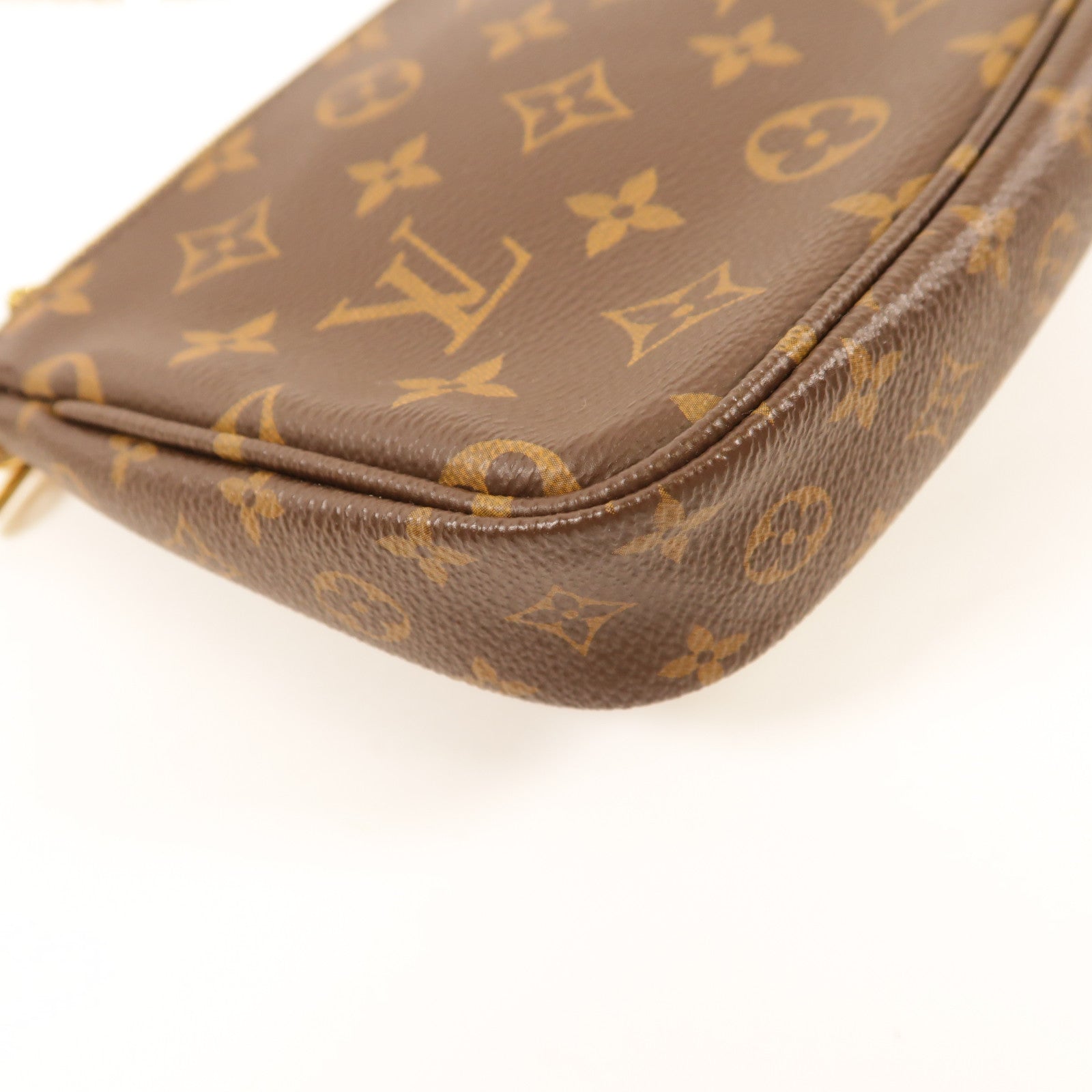 LOUIS VUITTON Monogram Multi Pochette Accessoires金扣手挽肩背兩用袋