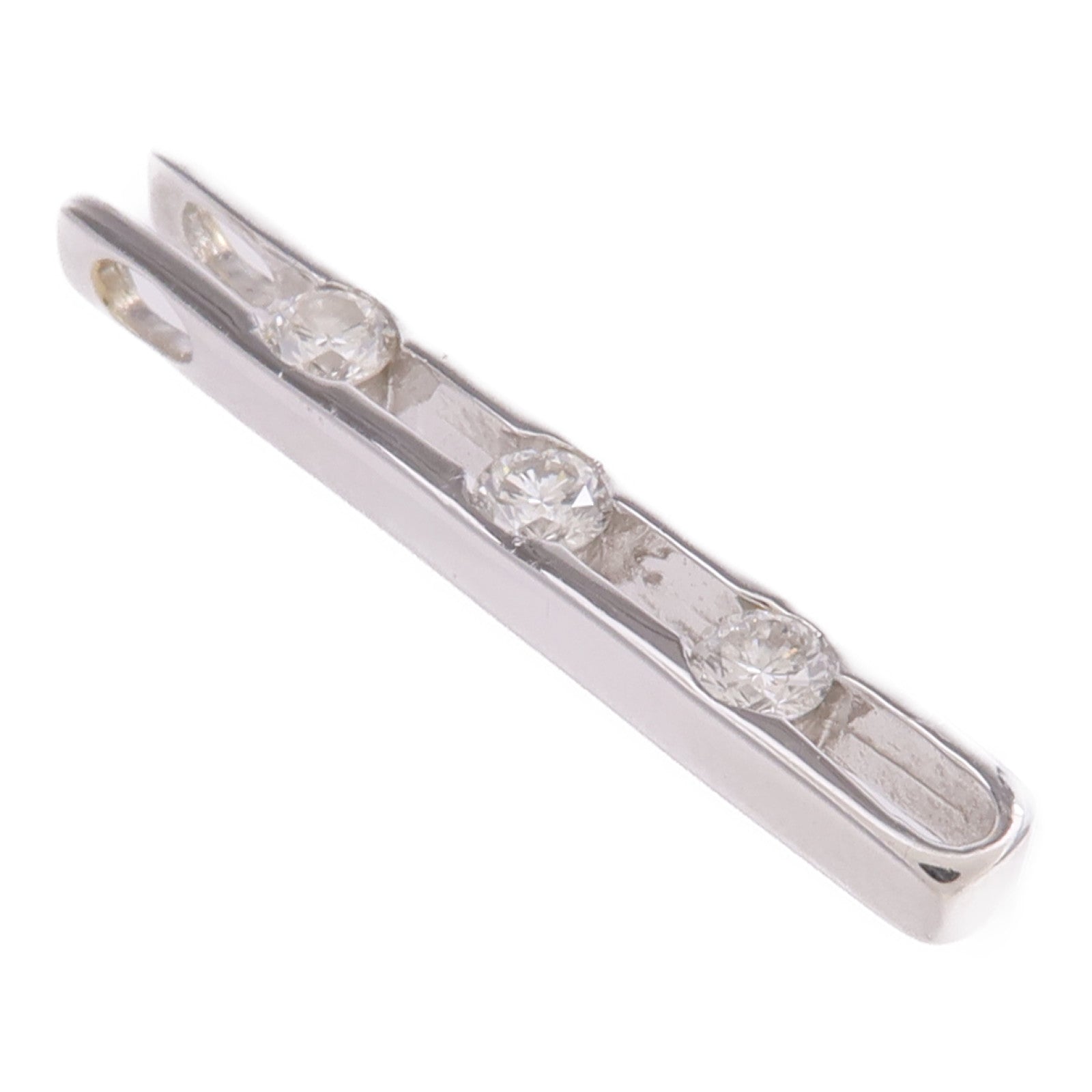 JEWELRY 18K白金Diamond Pendant Top鑽石吊墜