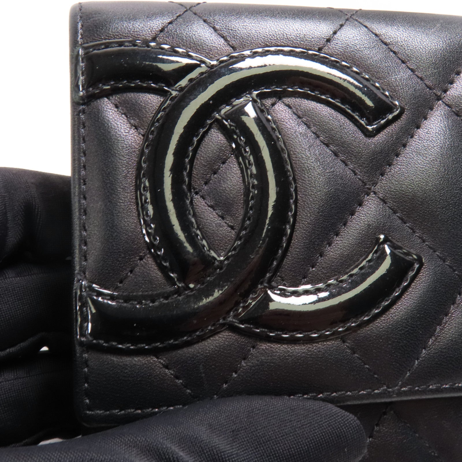 CHANEL 牛皮皮革Cambon Wallet錢包