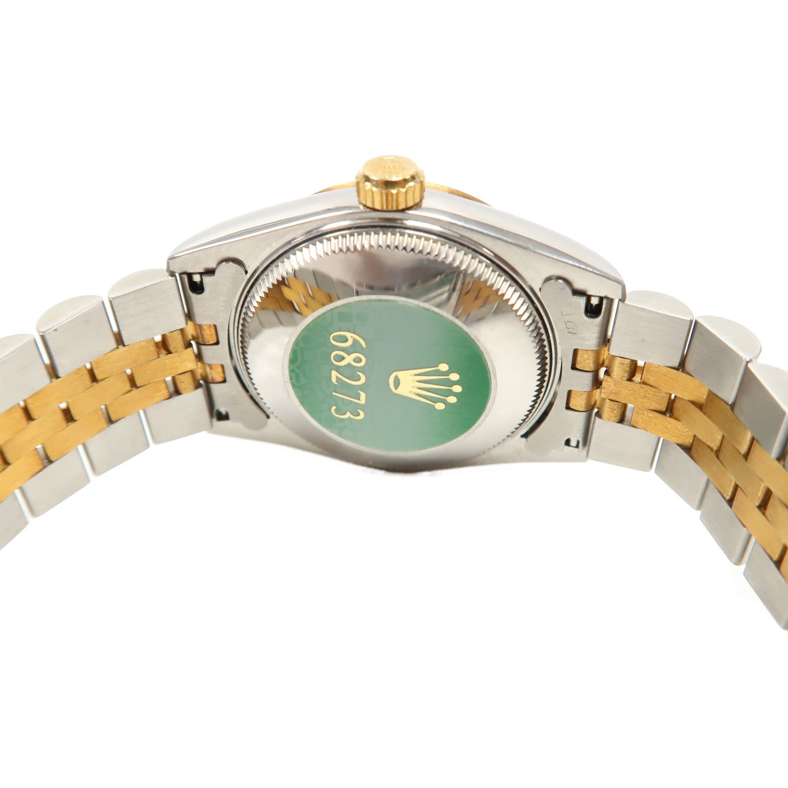 ROLEX Datejust 31(1996)18K黃金/不鏽鋼手錶自動機芯白色