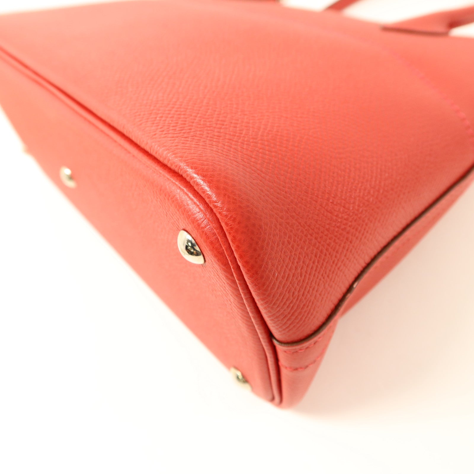 HERMES Epsom皮革Bolide 27銀扣手挽肩背兩用袋Rouge Casaque