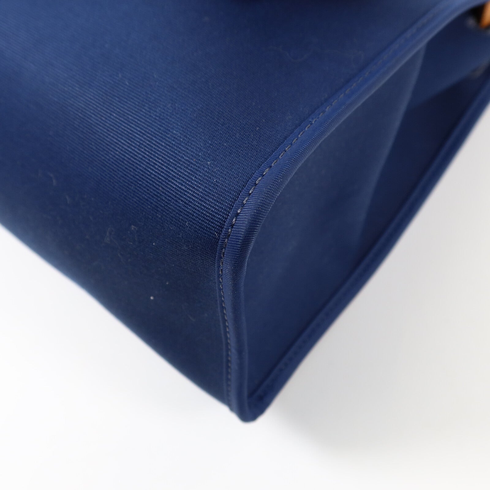 HERMES 帆布Herbag PM手挽肩背兩用袋Blue