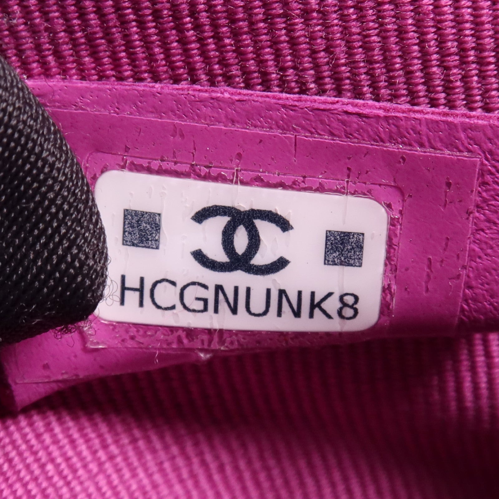 CHANEL 斜紋軟呢Mini Chain Bag金扣鏈帶肩背袋