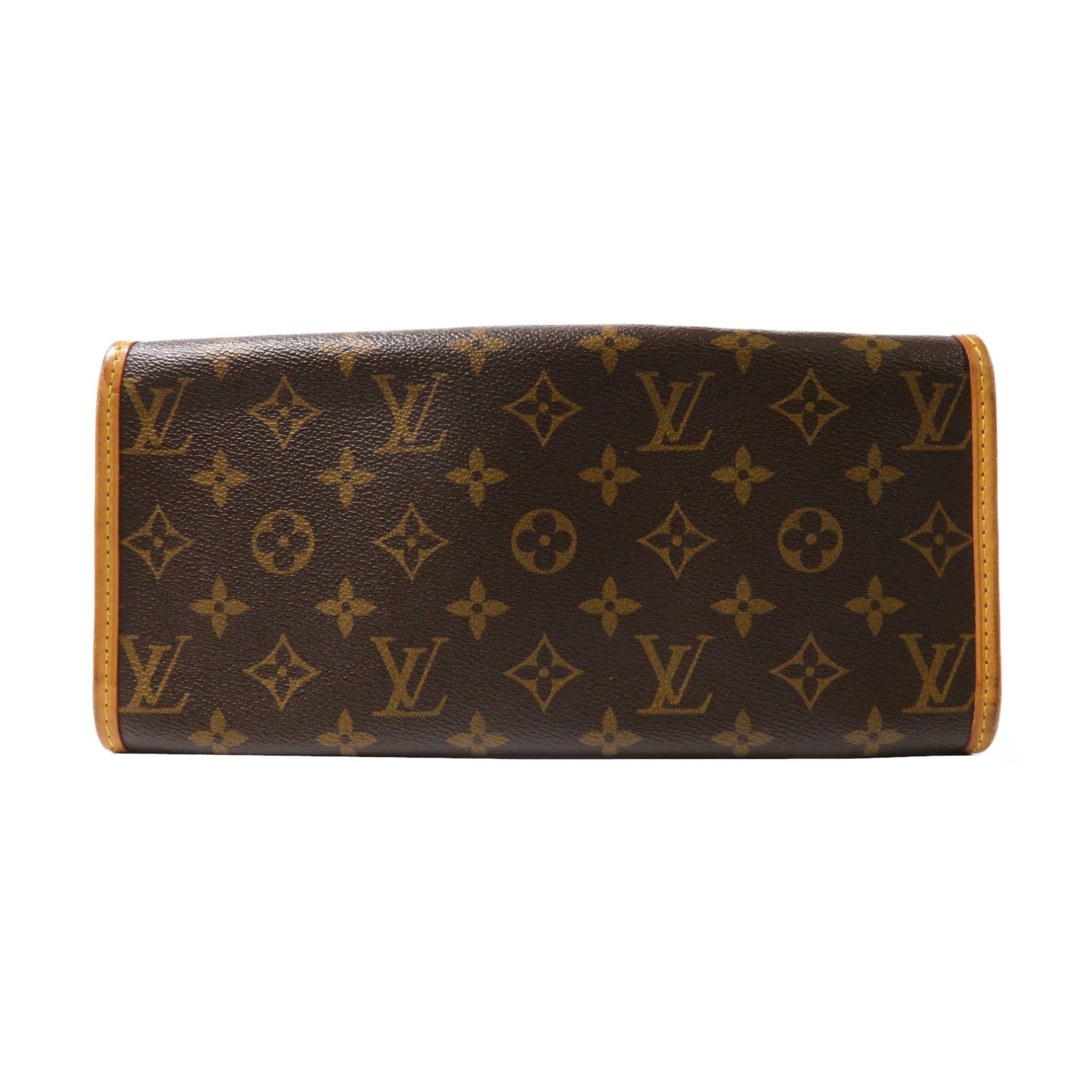 LOUIS VUITTON Monogram Popincourt Haut金扣肩背袋啡色