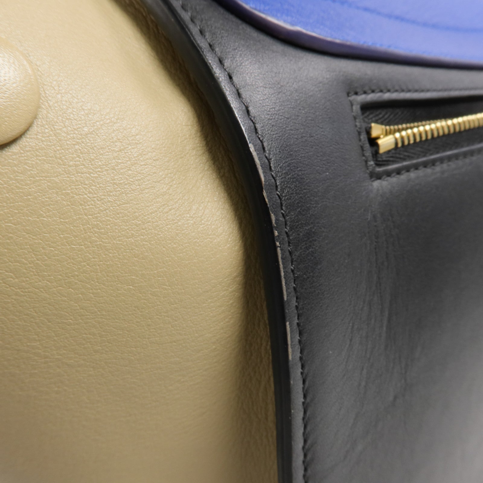 CELINE 牛皮皮革Trapeze金扣手挽肩背兩用袋