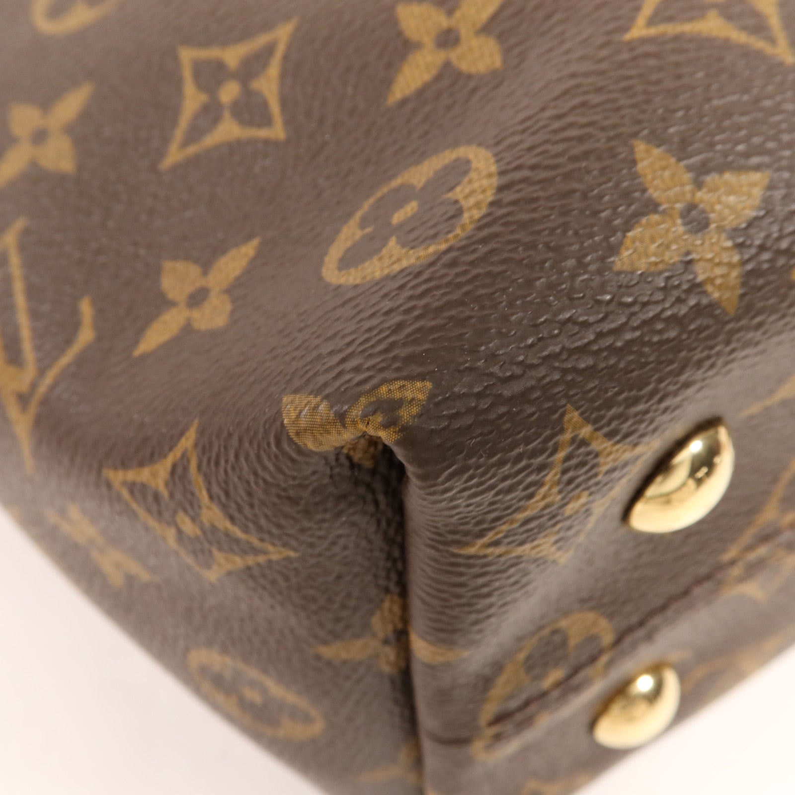 LOUIS VUITTON Monogram Melie金扣手挽肩背兩用袋
