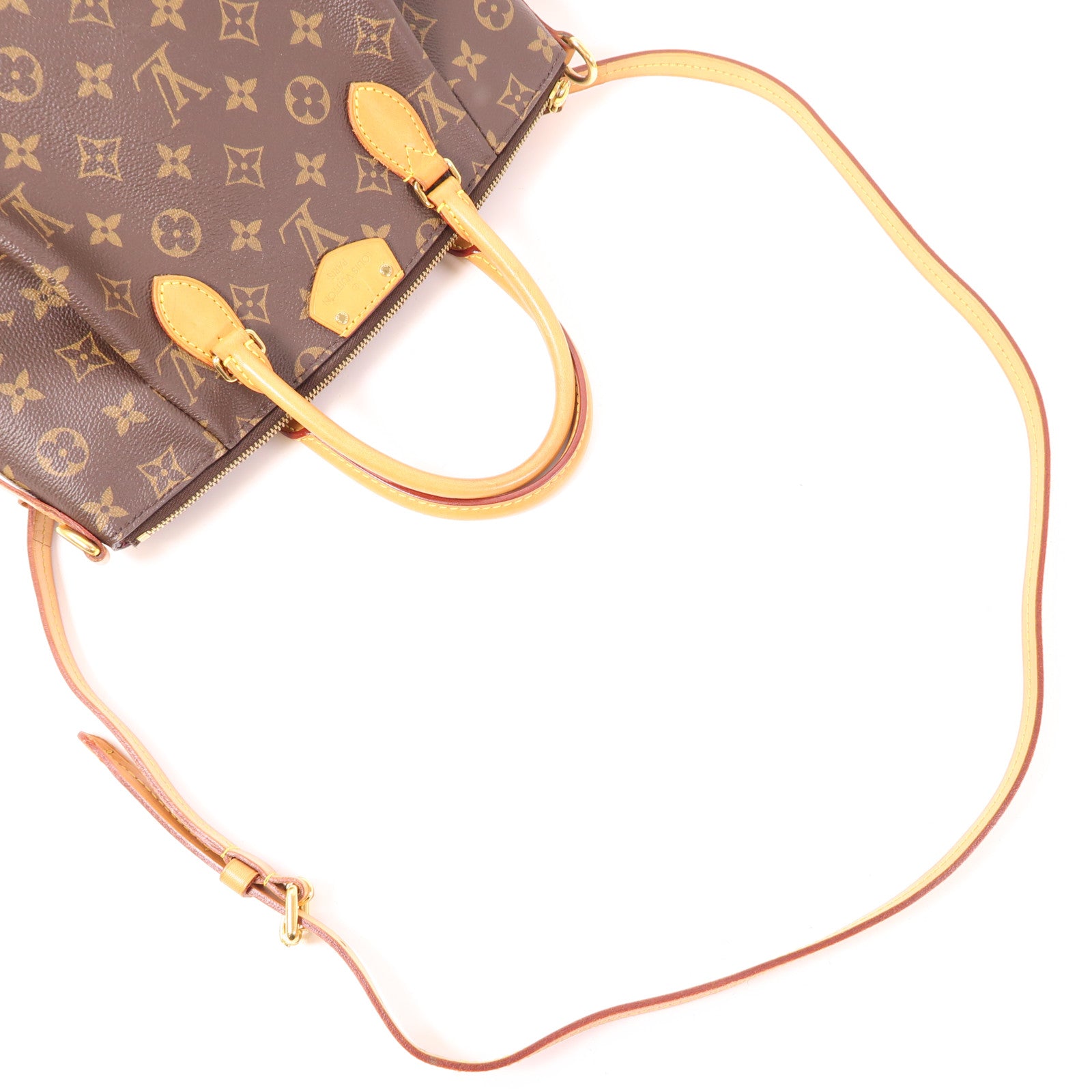 LOUIS VUITTON Monogram Turenne PM金扣手挽肩背兩用袋