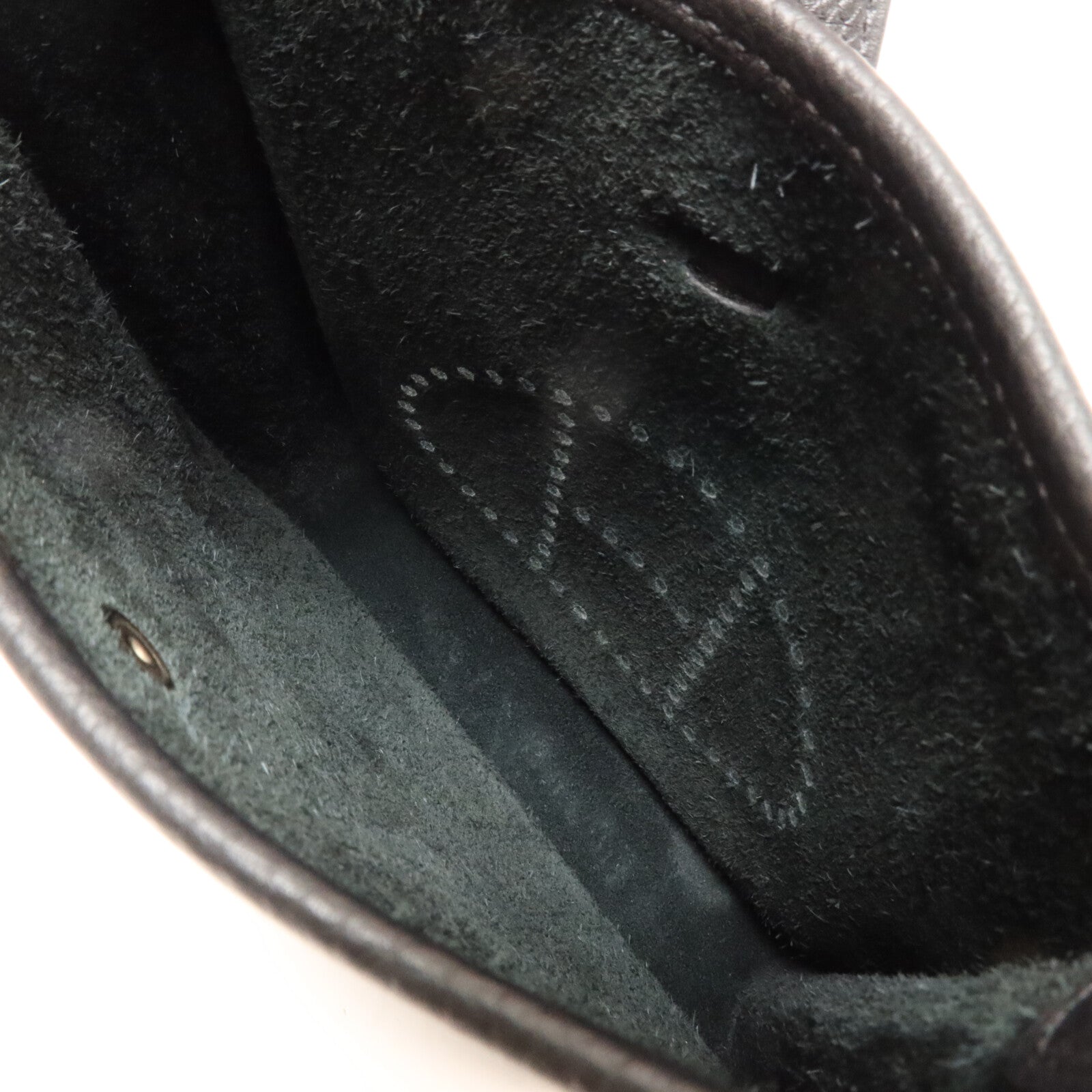 HERMES Clemence皮革Evelyne TPM肩背袋Noir