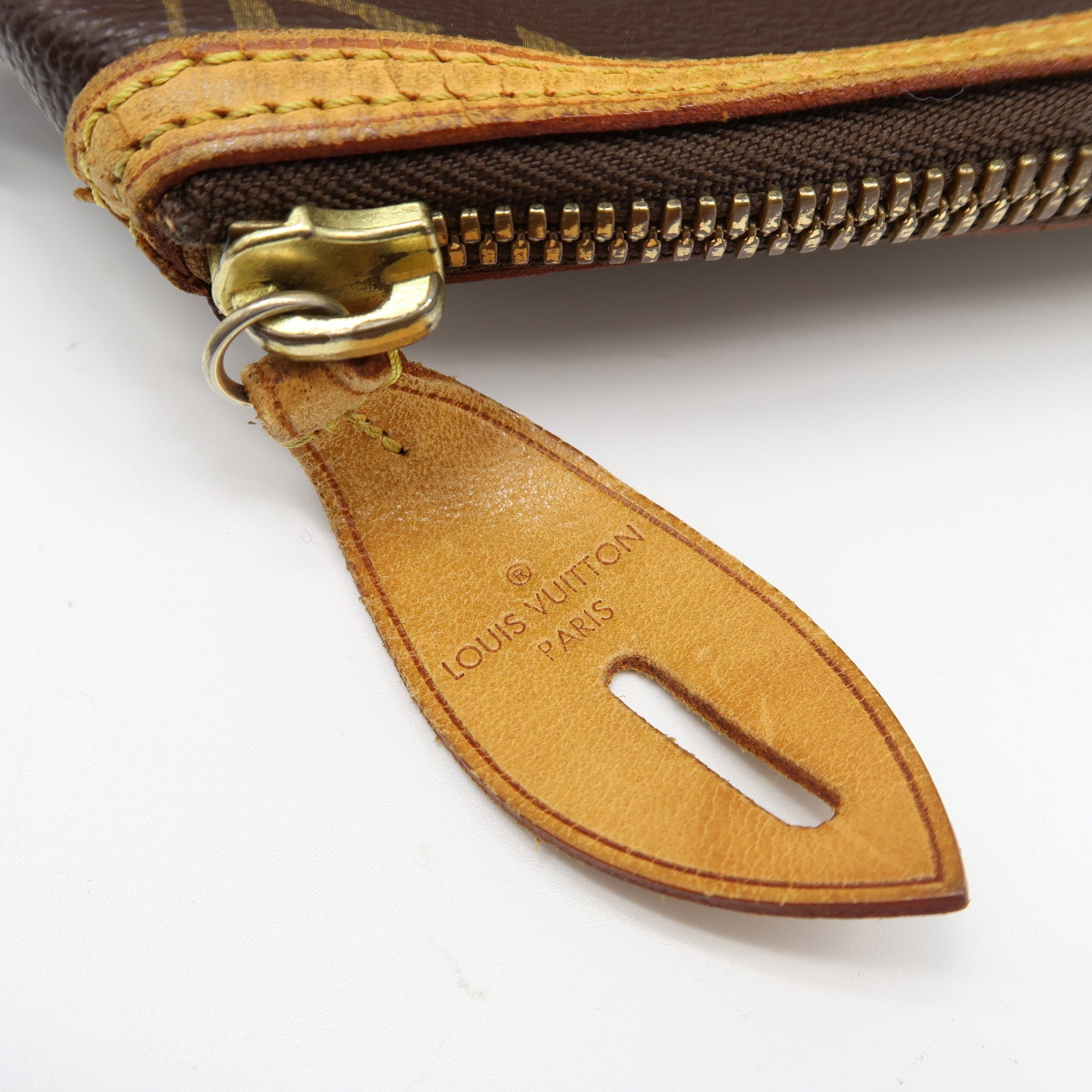 LOUIS VUITTON 【激減優惠】Monogram Lockit Horizontal金扣肩背袋啡色