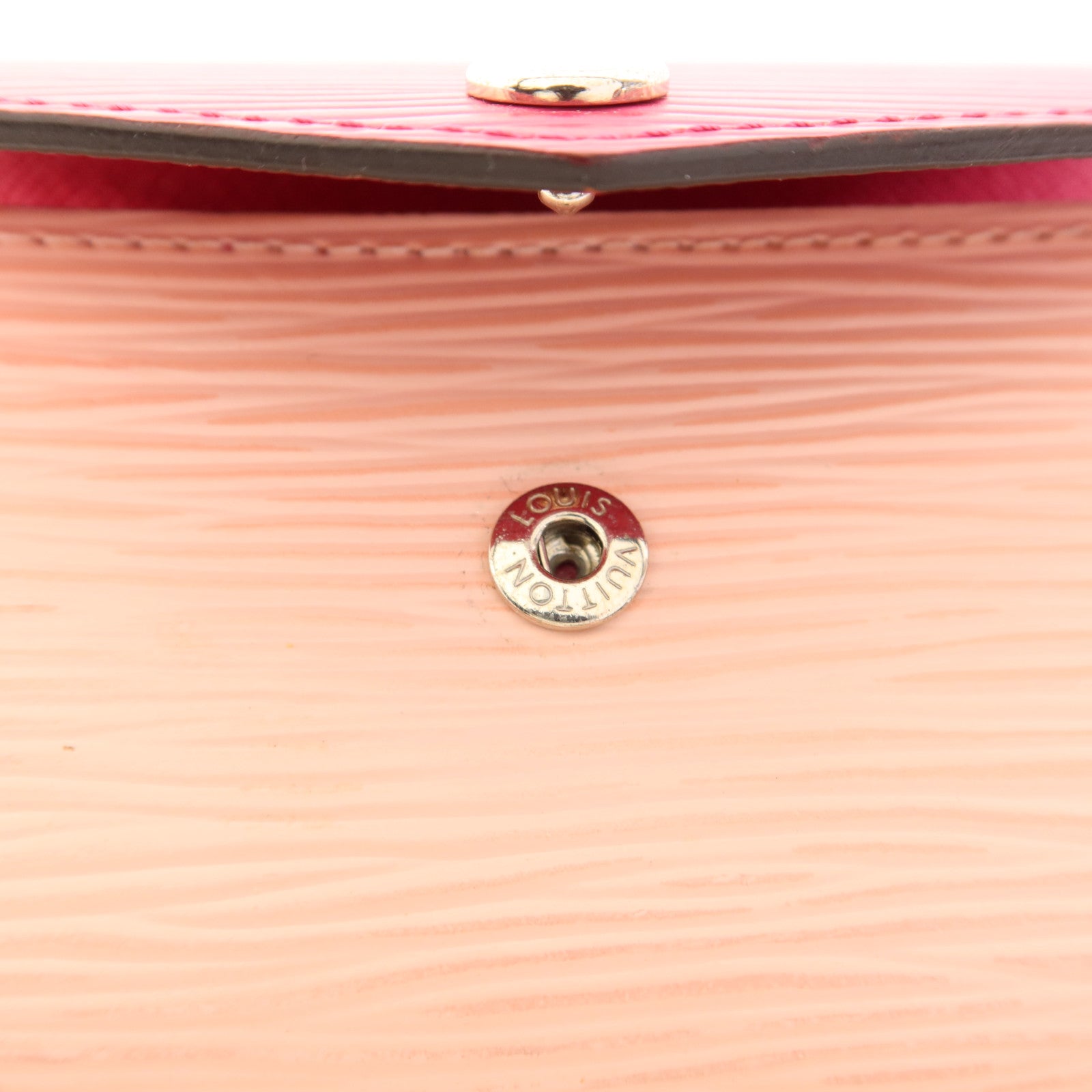 LOUIS VUITTON Epi Card Case銀扣卡片套