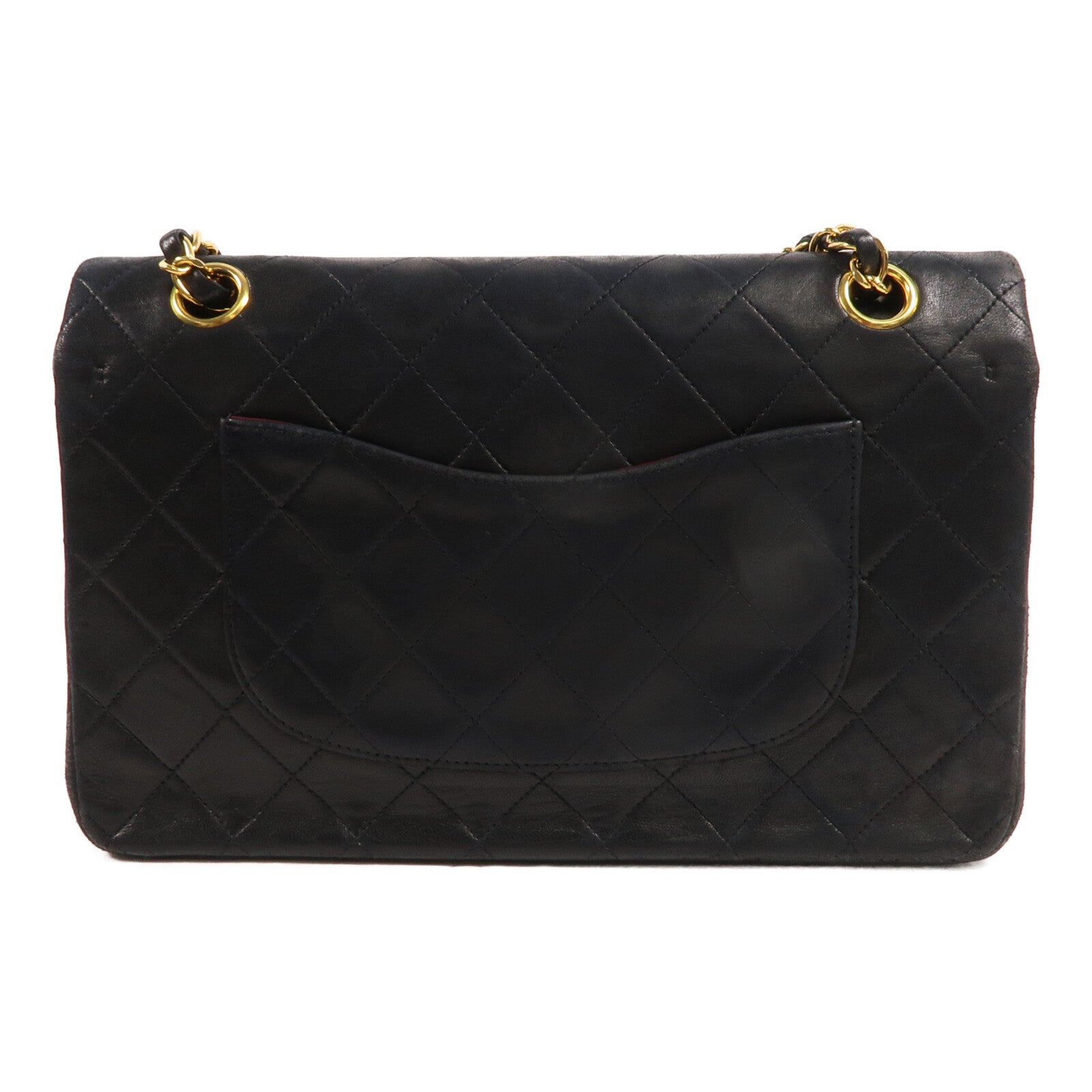 CHANEL 牛皮皮革Vintage Shoulder Bag鏈帶肩背袋