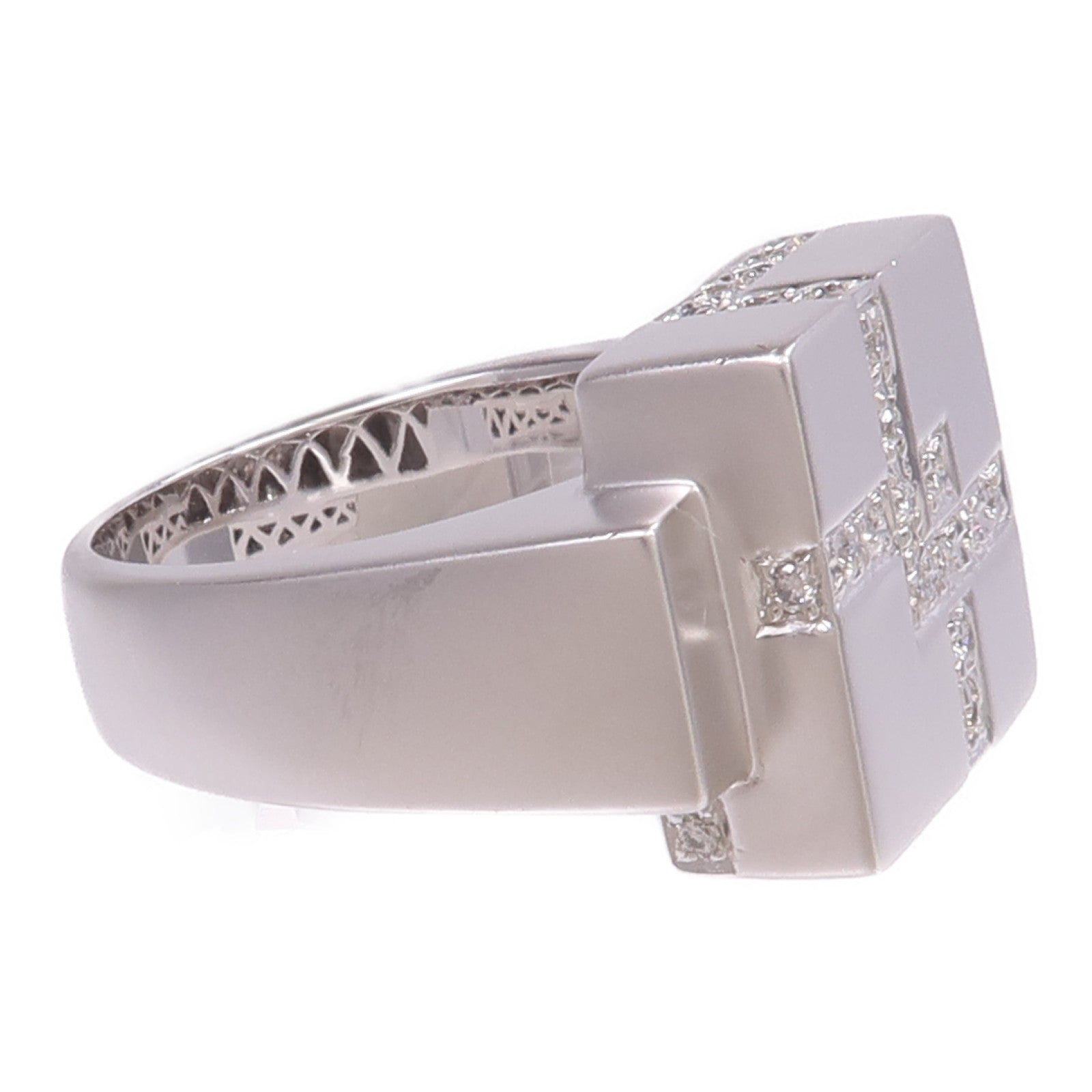 JEWELRY 18K白金Diamond Ring鑽石戒指US#9