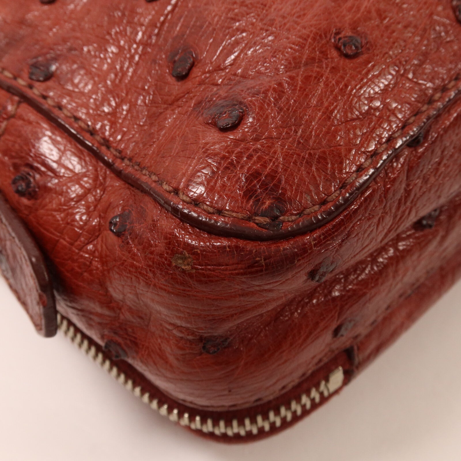 PRADA 鴕鳥皮革Clutch Bag手拿包
