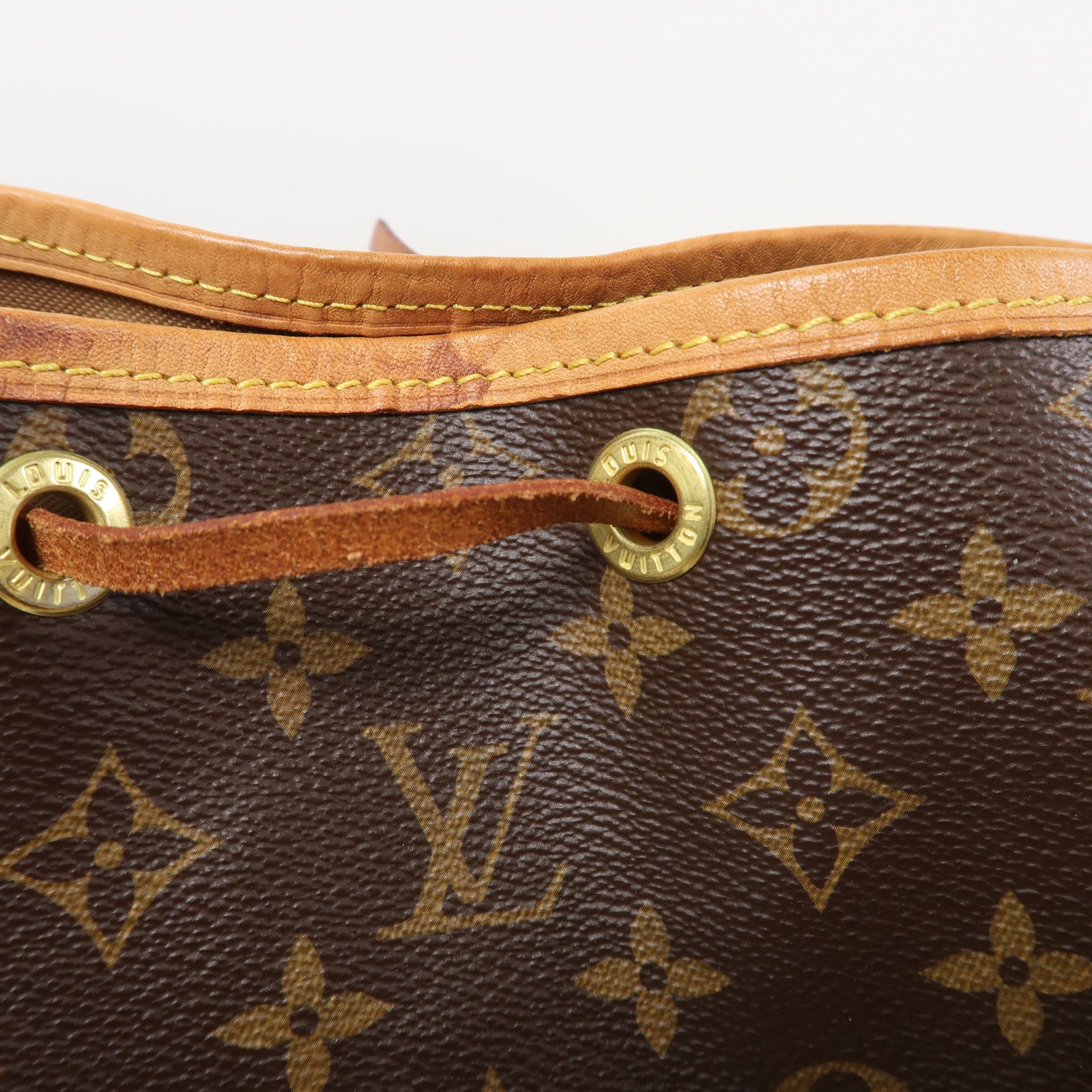 LOUIS VUITTON Monogram Noe金扣肩背袋啡色