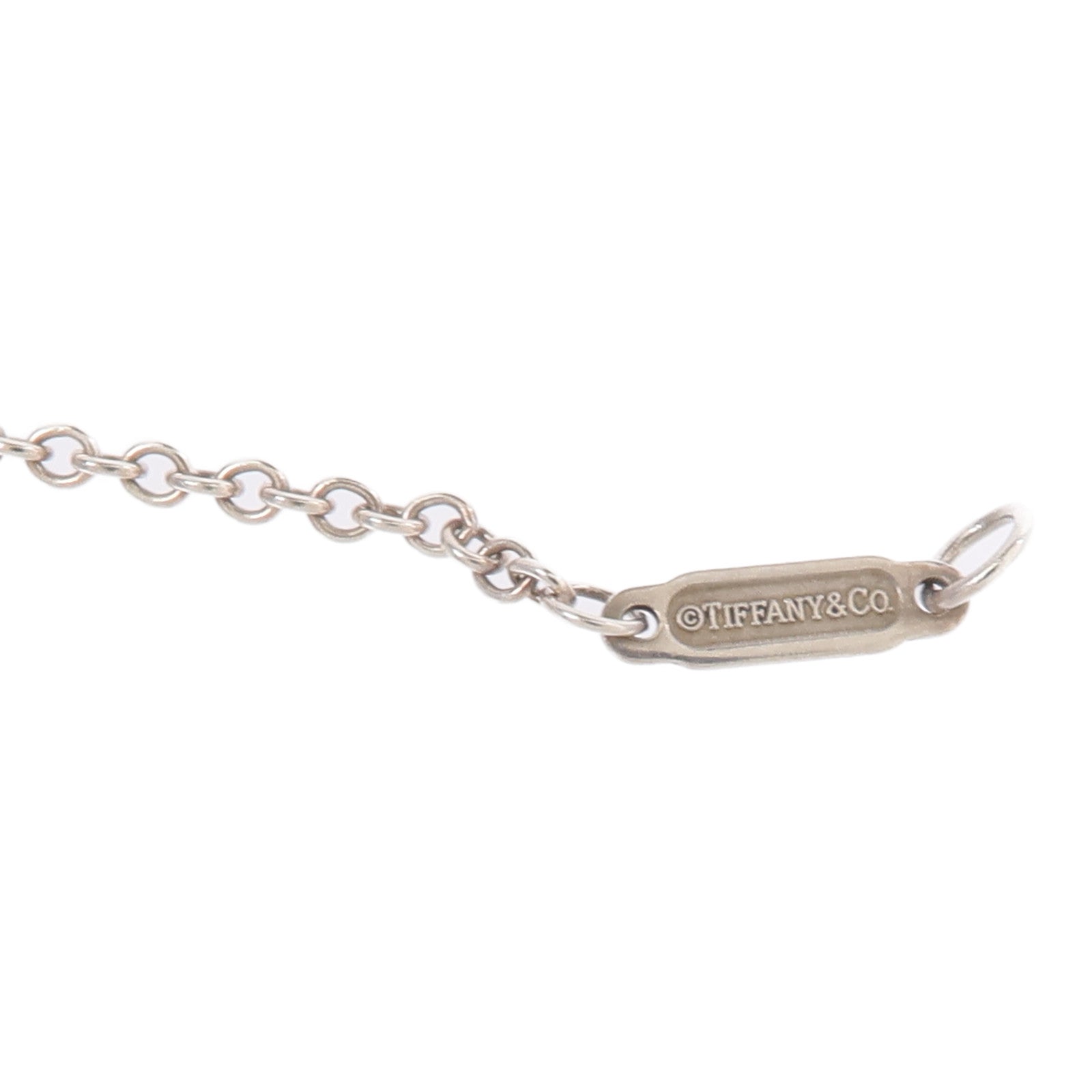 TIFFANY＆CO 925純銀Enchant Heart Key項鍊