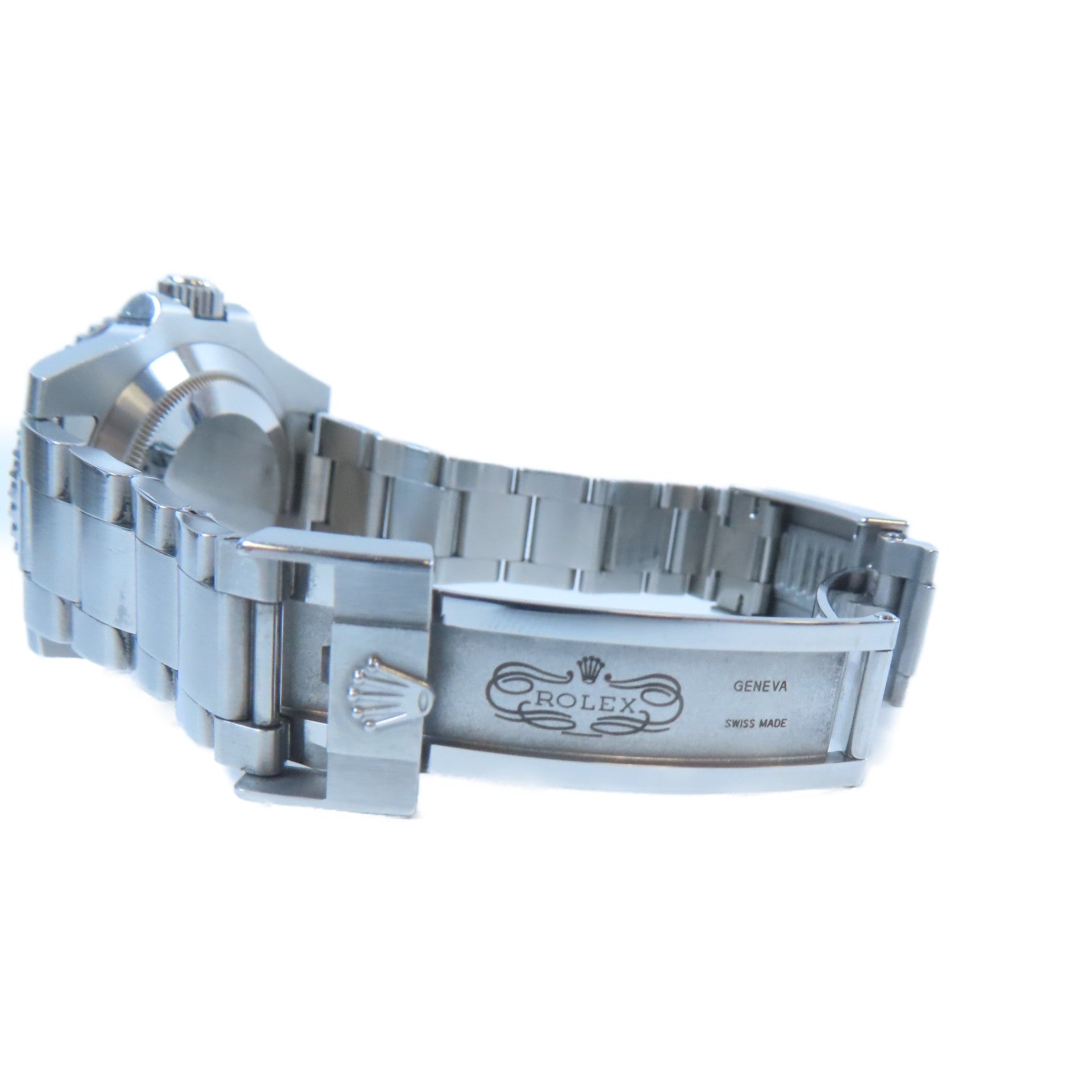 ROLEX 【激減優惠】Submariner Date不鏽鋼自動機芯手錶黑色/白色