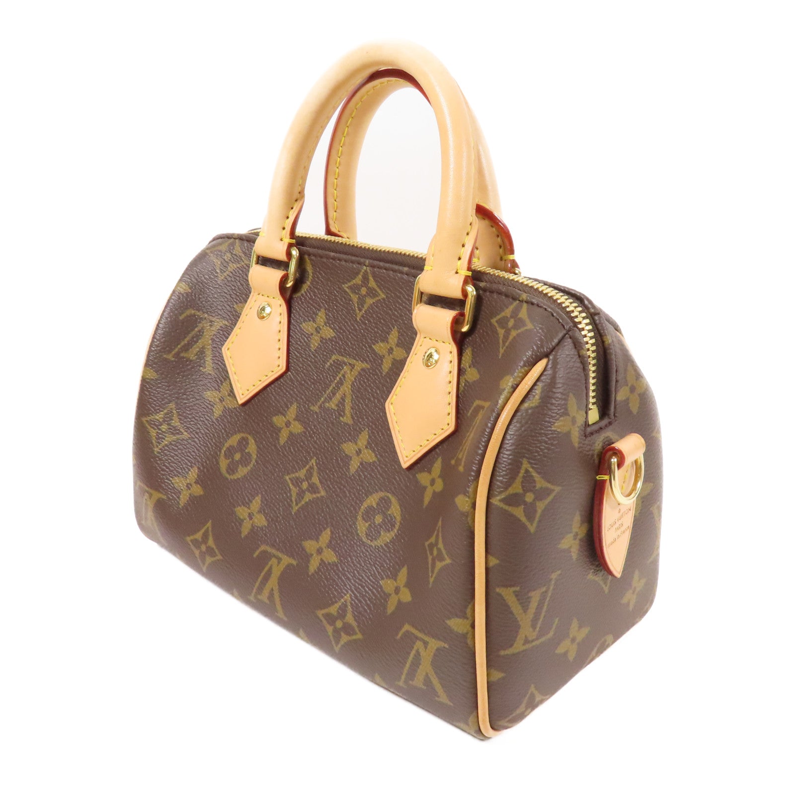 LOUIS VUITTON Monogram Speedy Bandouliere 20金扣手挽肩背兩用袋