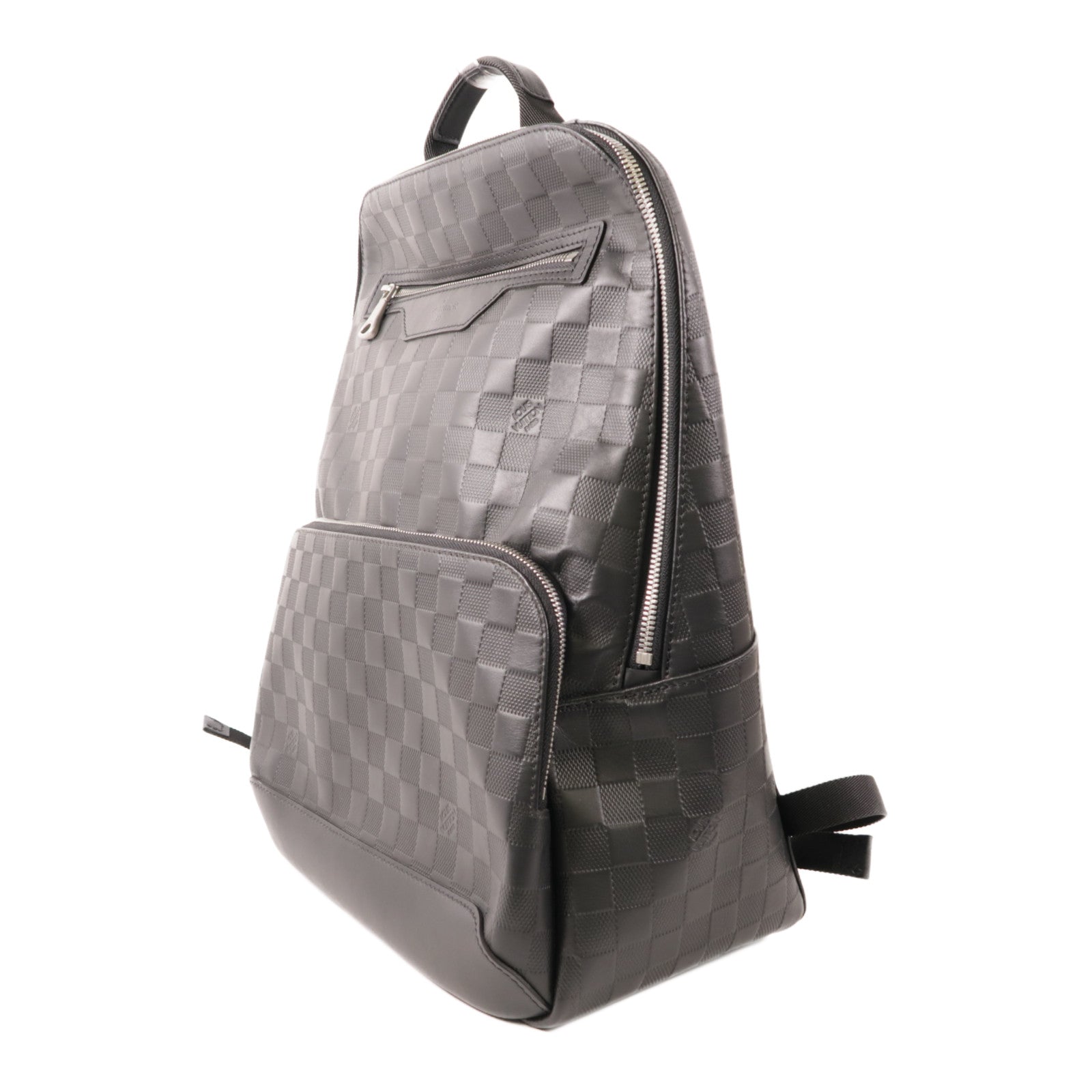 LOUIS VUITTON Damier Infini Avenue Backpack銀扣背包