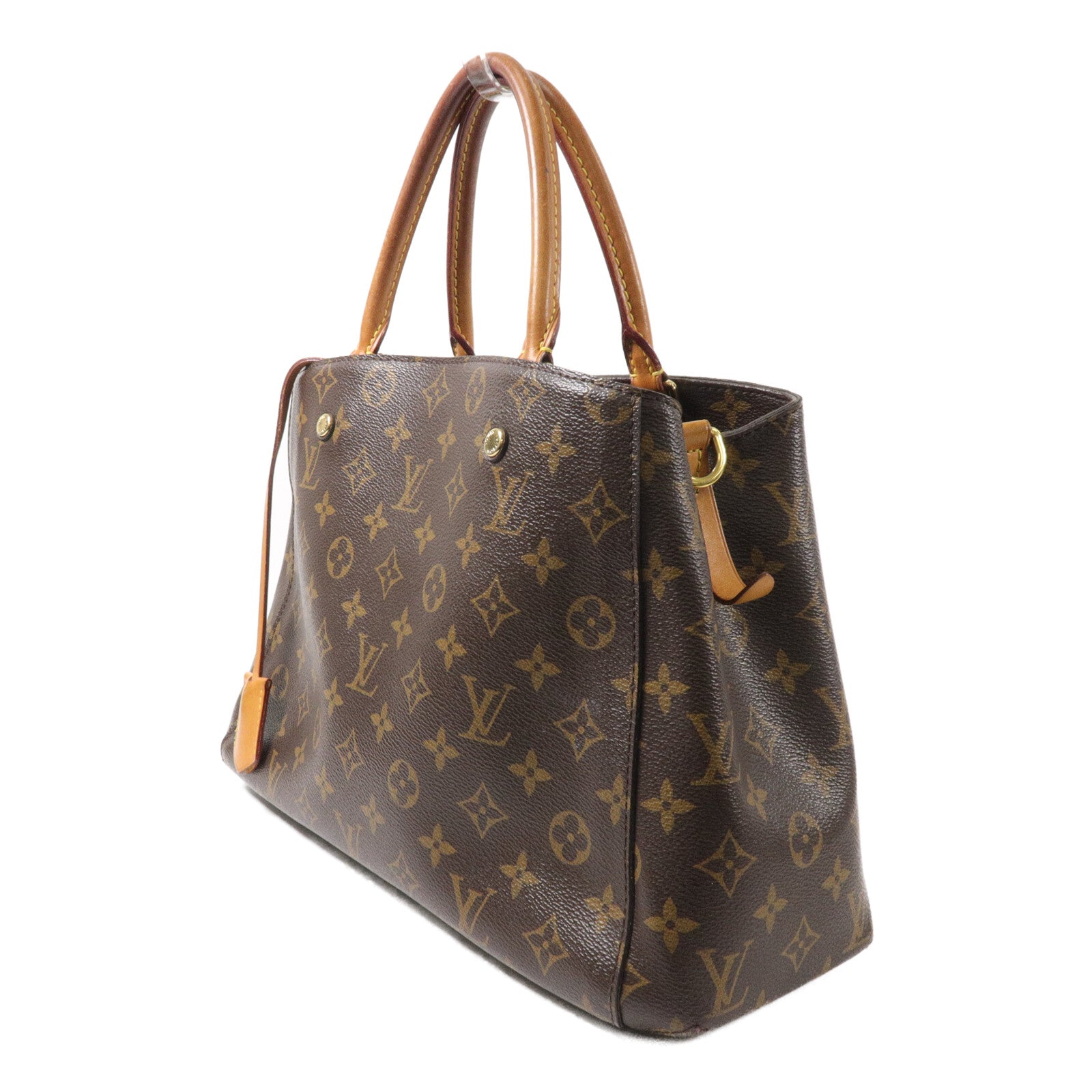 LOUIS VUITTON Monogram Montaigne MM手挽肩背兩用袋
