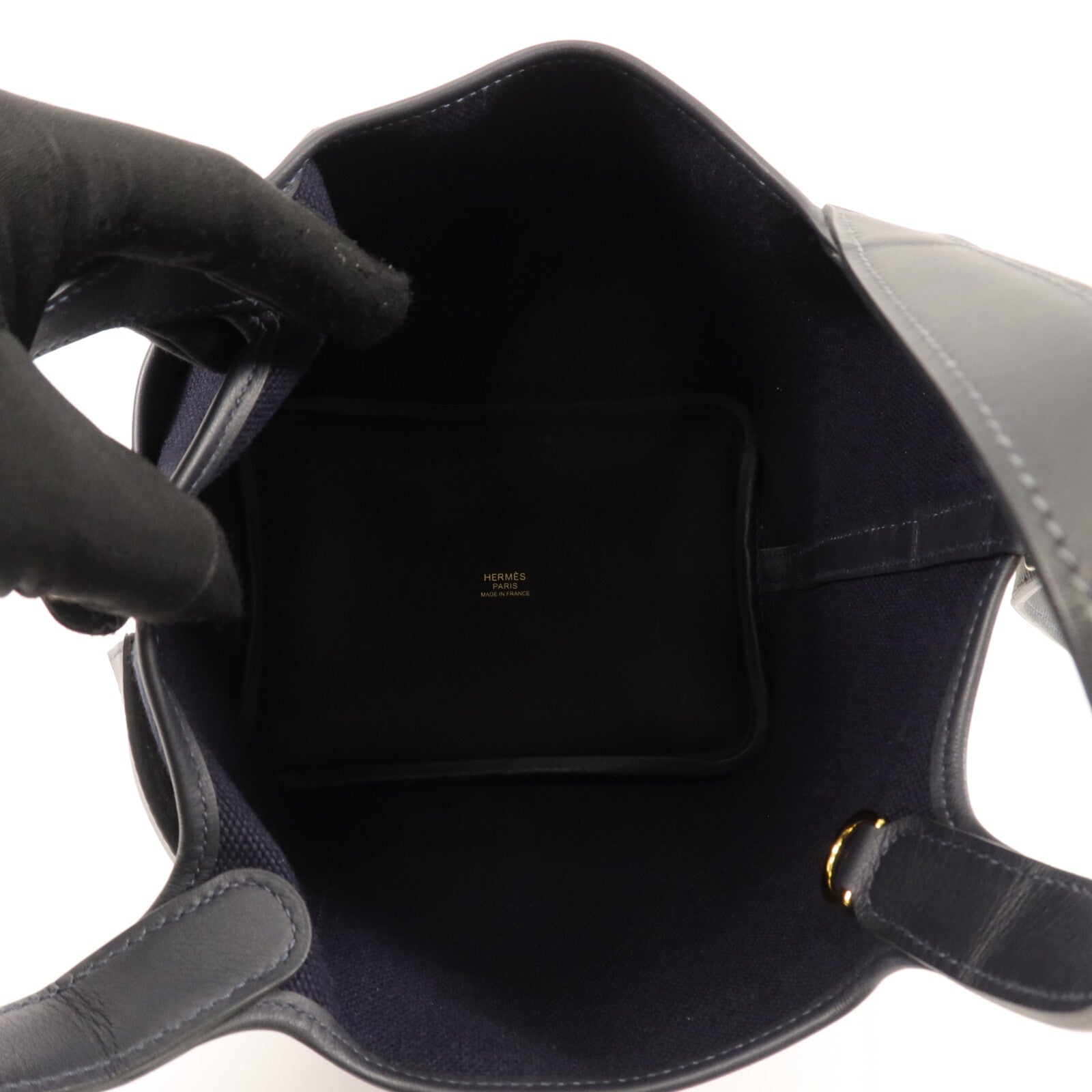 HERMES 帆布Picotin Cargo PM手挽袋