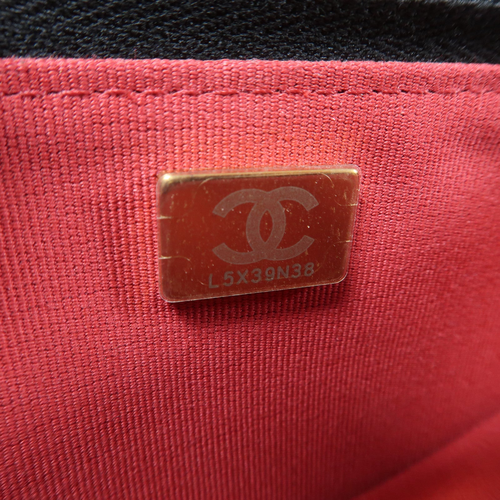 CHANEL 菱格羊皮皮革Wallet On Chain金扣鏈帶肩背袋黑色