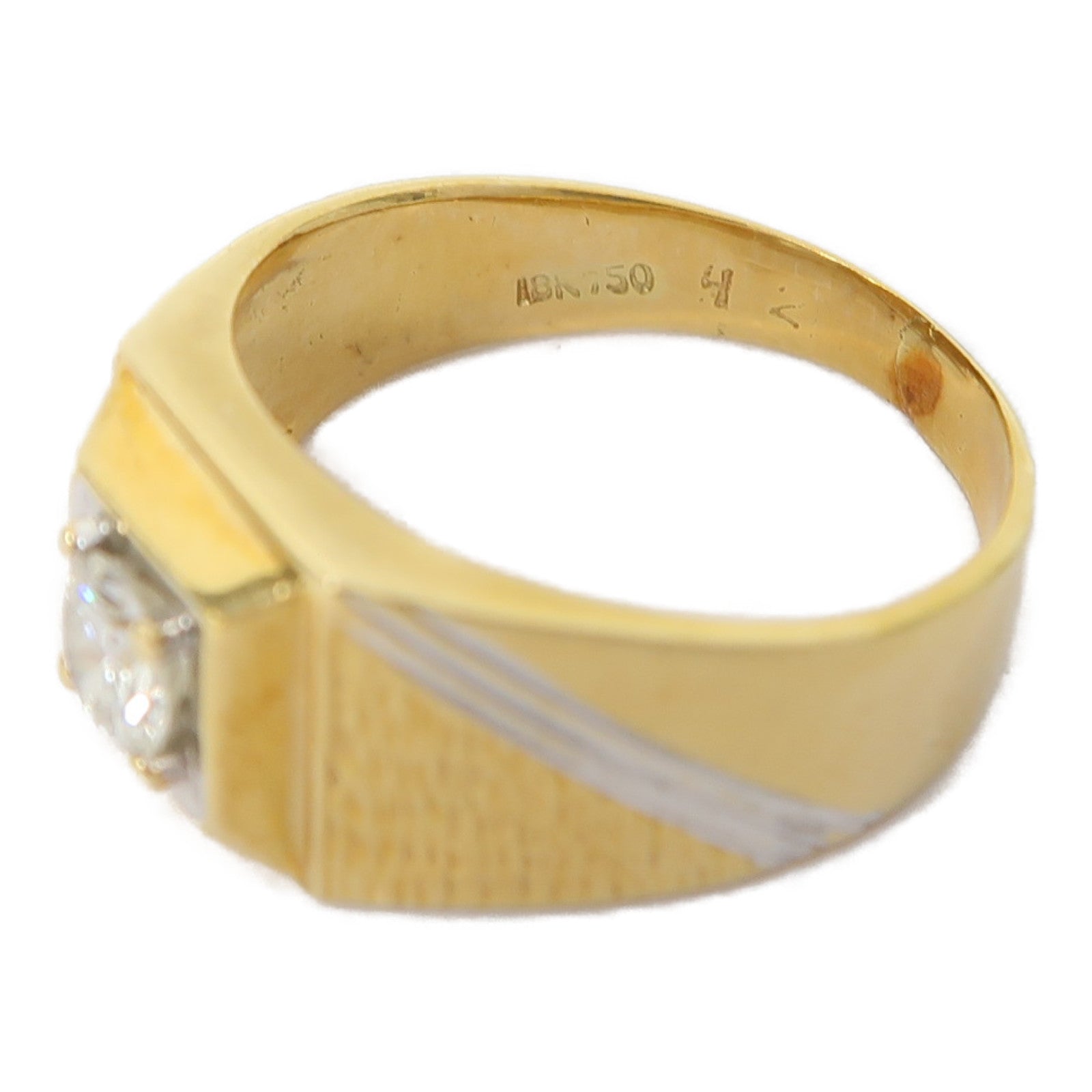 JEWELRY 18K金Diamond 5.2g戒指US#6.5