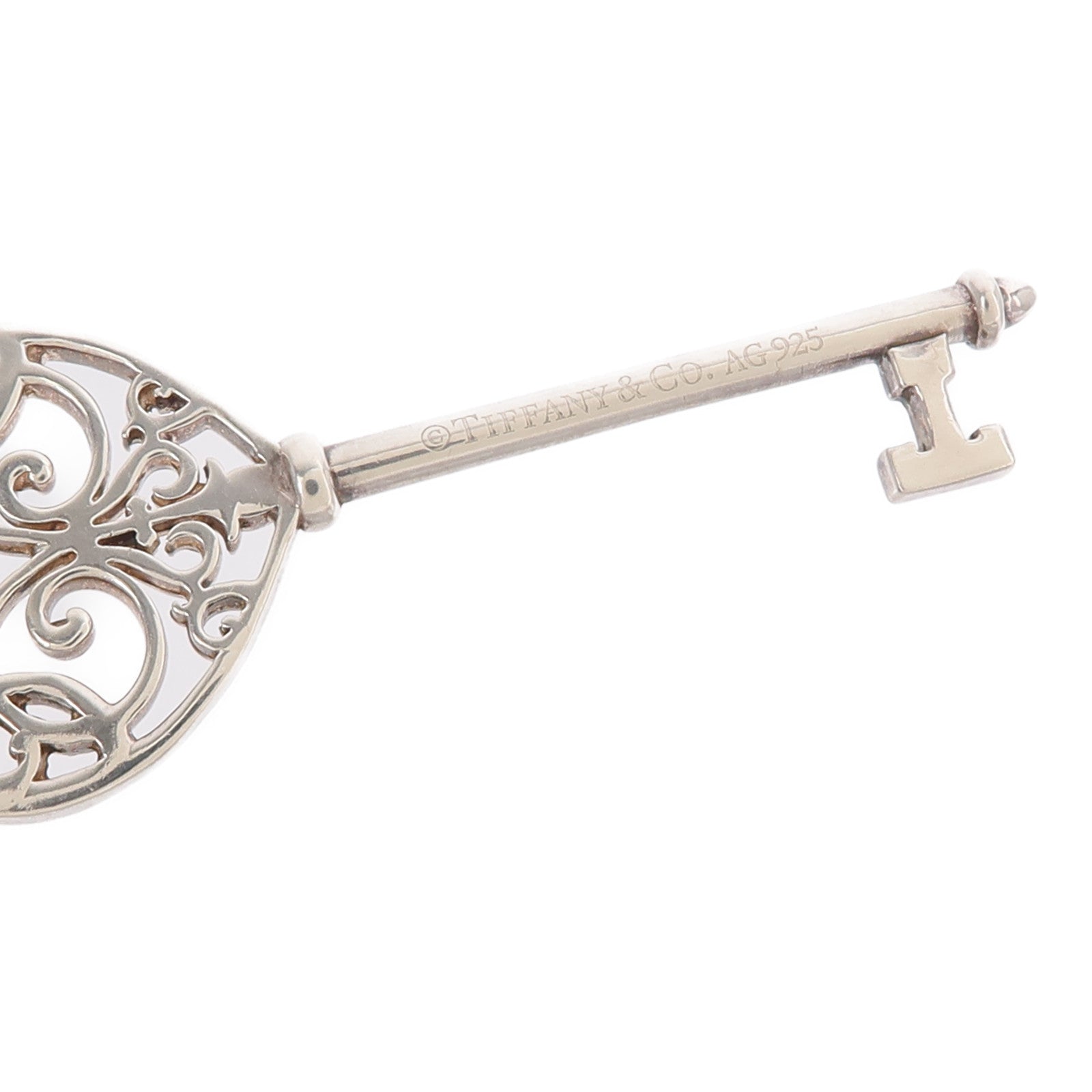 TIFFANY＆CO 925純銀Enchant Heart Key項鍊